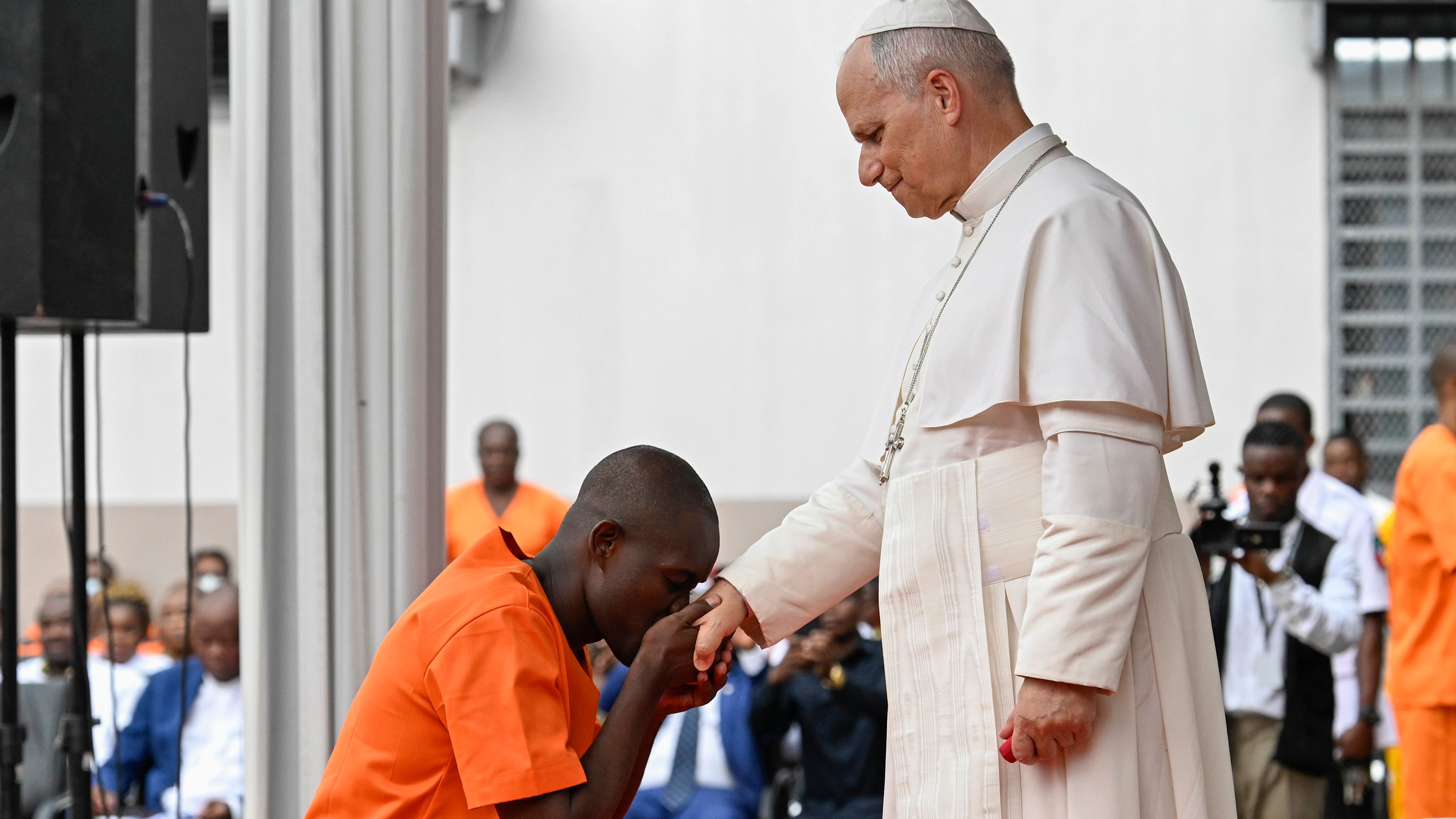 Pope Leo XIV to prisoners: ‘No one is excluded from God’s love’