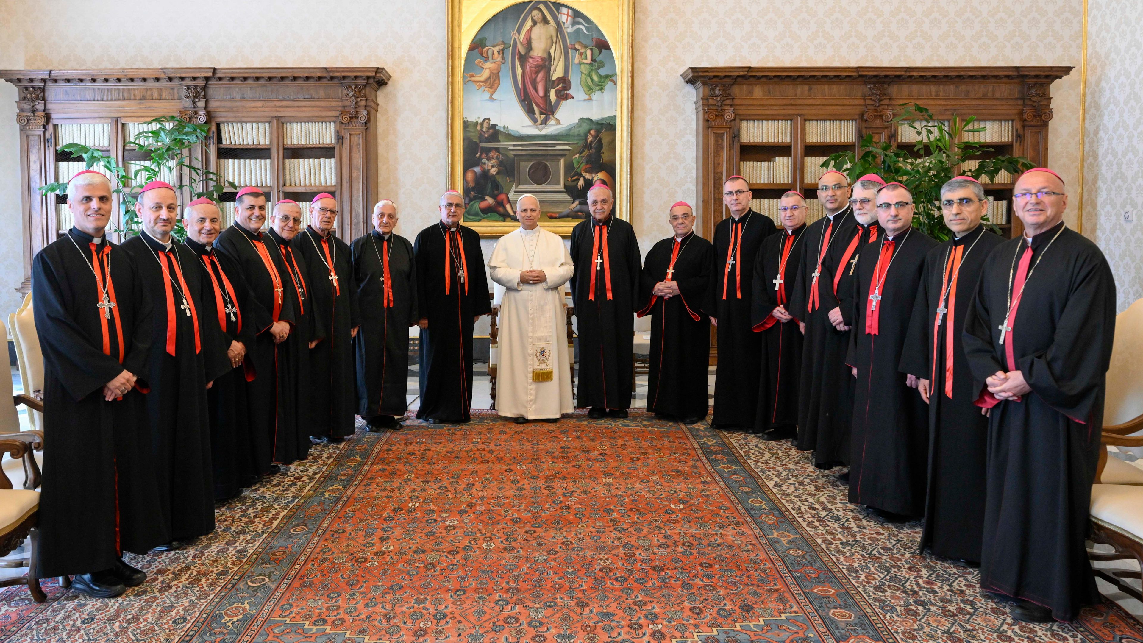Chaldean Catholic bishops meet Pope Leo as they prepare to elect new patriarch