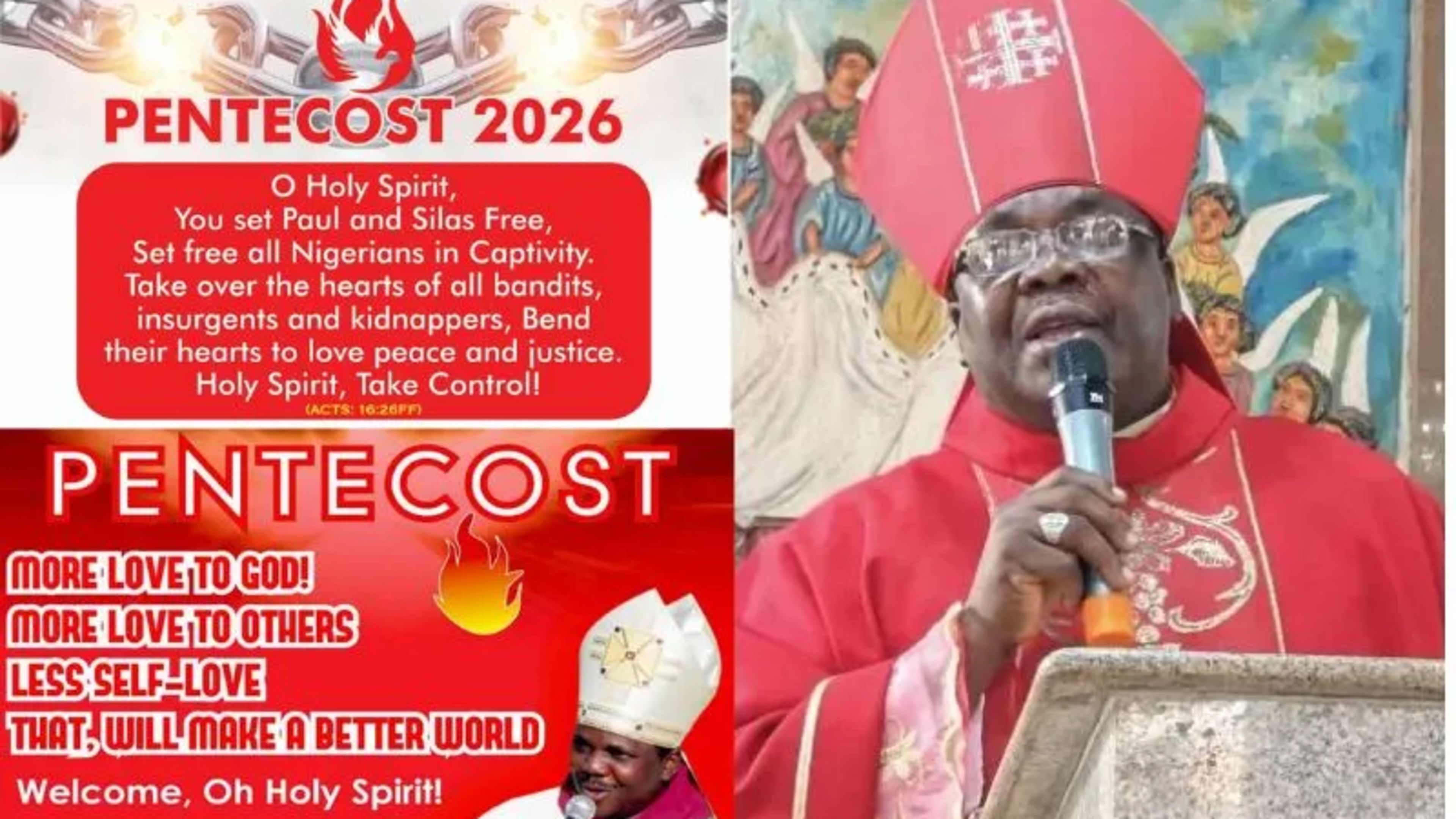 Bishop urges Christians in Nigeria to speak ‘the language of Pentecost’ amid insecurity