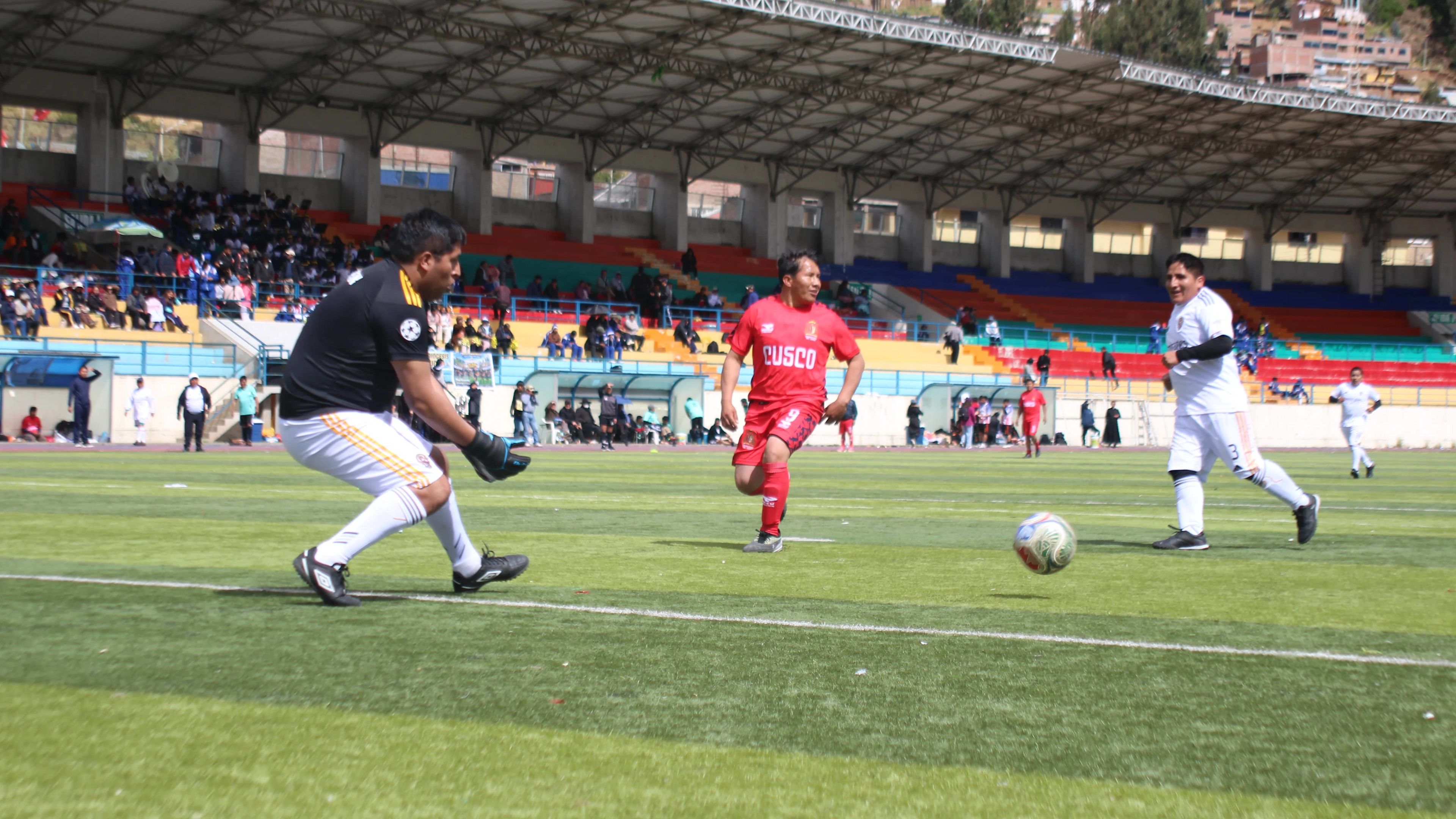 The dioceses of Cuzco and Hauncavelica face off in the final for the Clergy Champions League 2026. | Credit: Photo courtesy of Father Carlos López Bonifacio, Diocese of Huancavelica