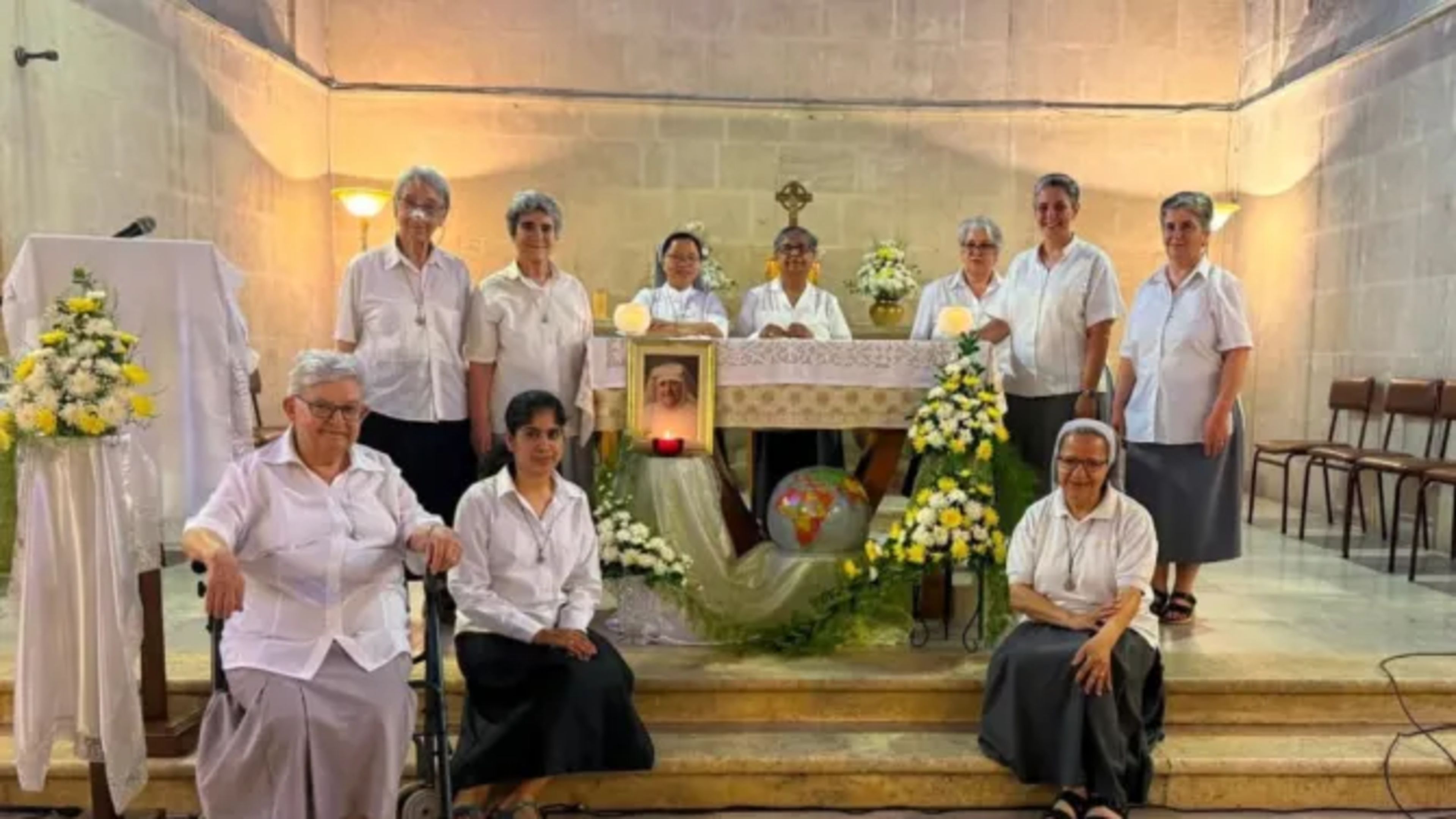 The Franciscan Sisters in Aleppo. | Credit: Photo courtesy of Graduates of the Fourth
