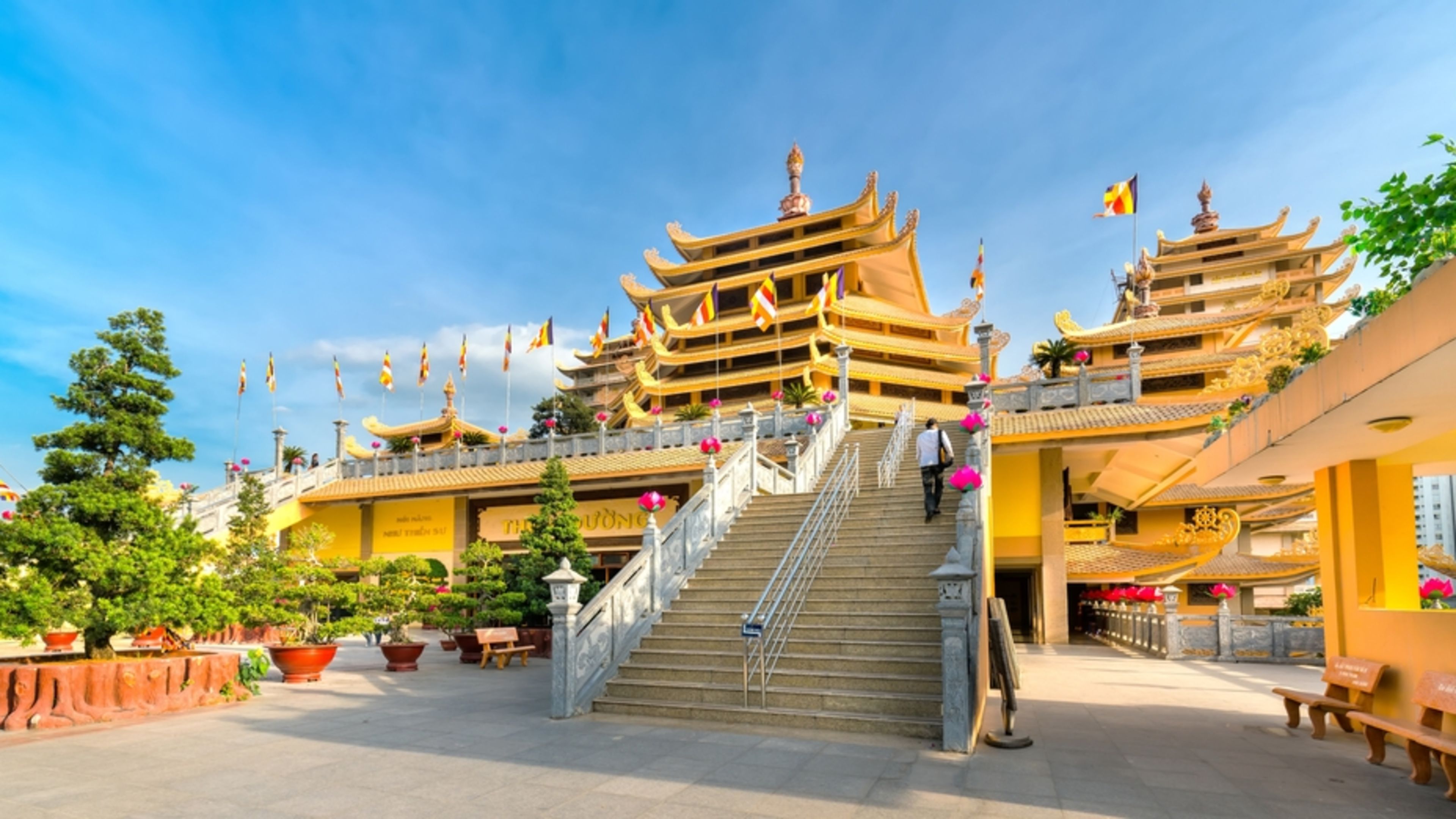 Minh Dang Quang monastery in Ho Chi Minh City, Vietnam. | Credit: Huy Thoai/Shutterstock