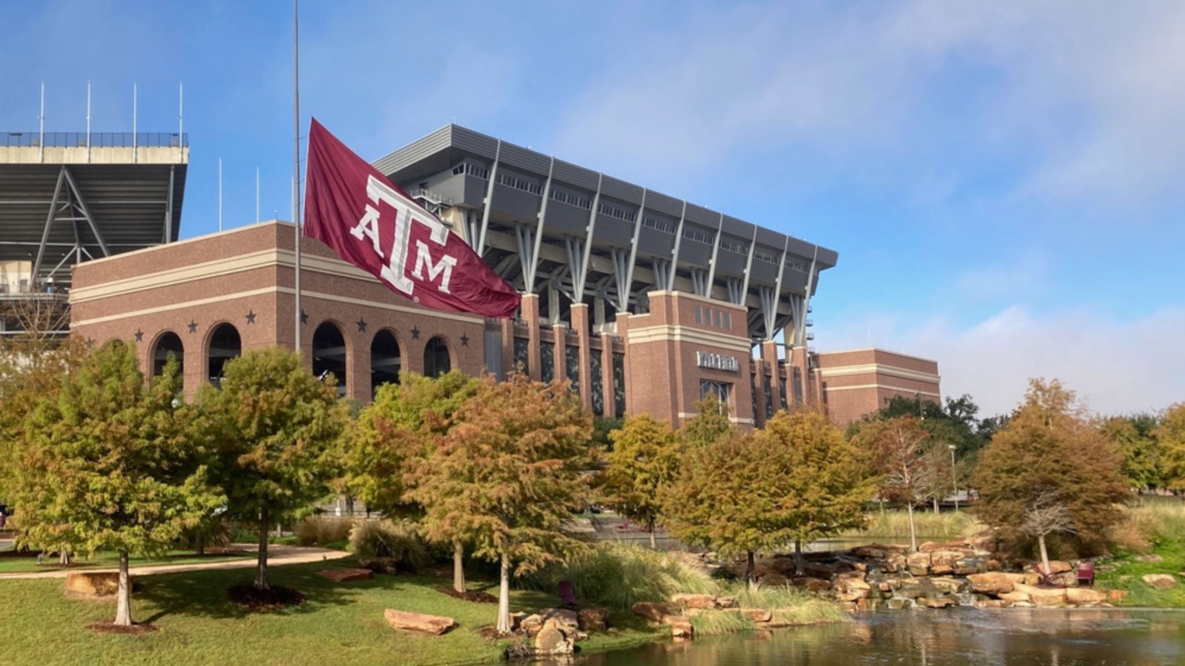 Texas A&M University posted the biggest jump in Catholic conversions, rising about 69% from 121 in 2024-25 to 204 adults entering the Church in 2025-26, Hallow data showed. | Credit: ImperfectVery/Shutterstock