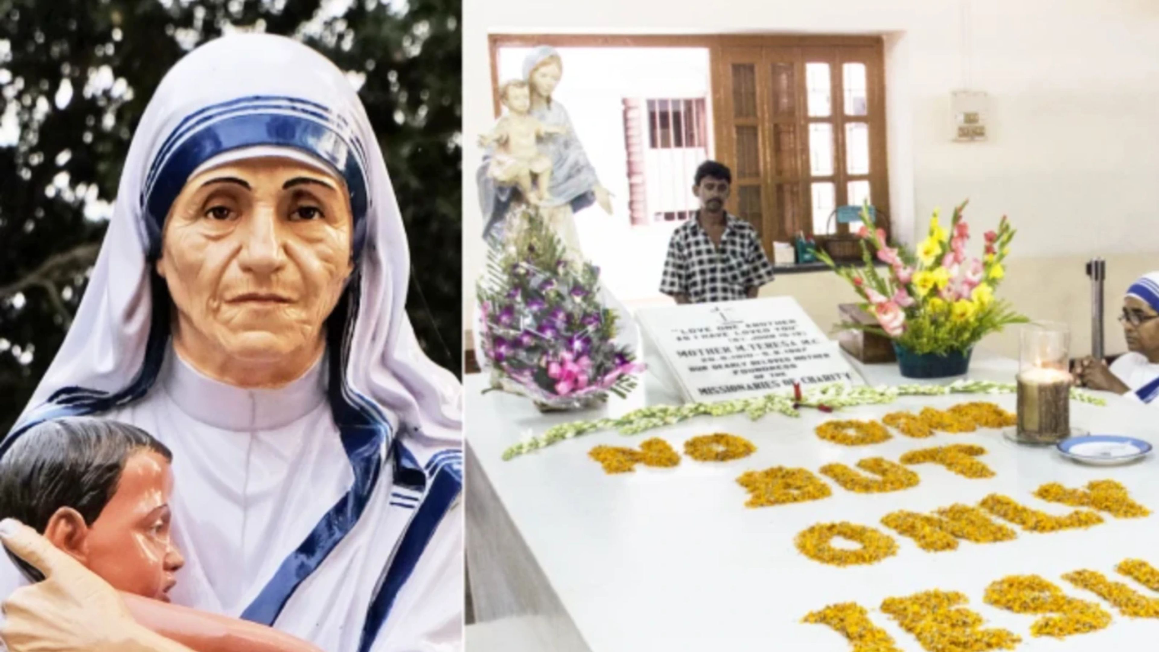 Image of St. Teresa of Calcutta/The saint's tomb. | Credit: Zvonimir Atletic - Shutterstock/Travelview - Shutterstock