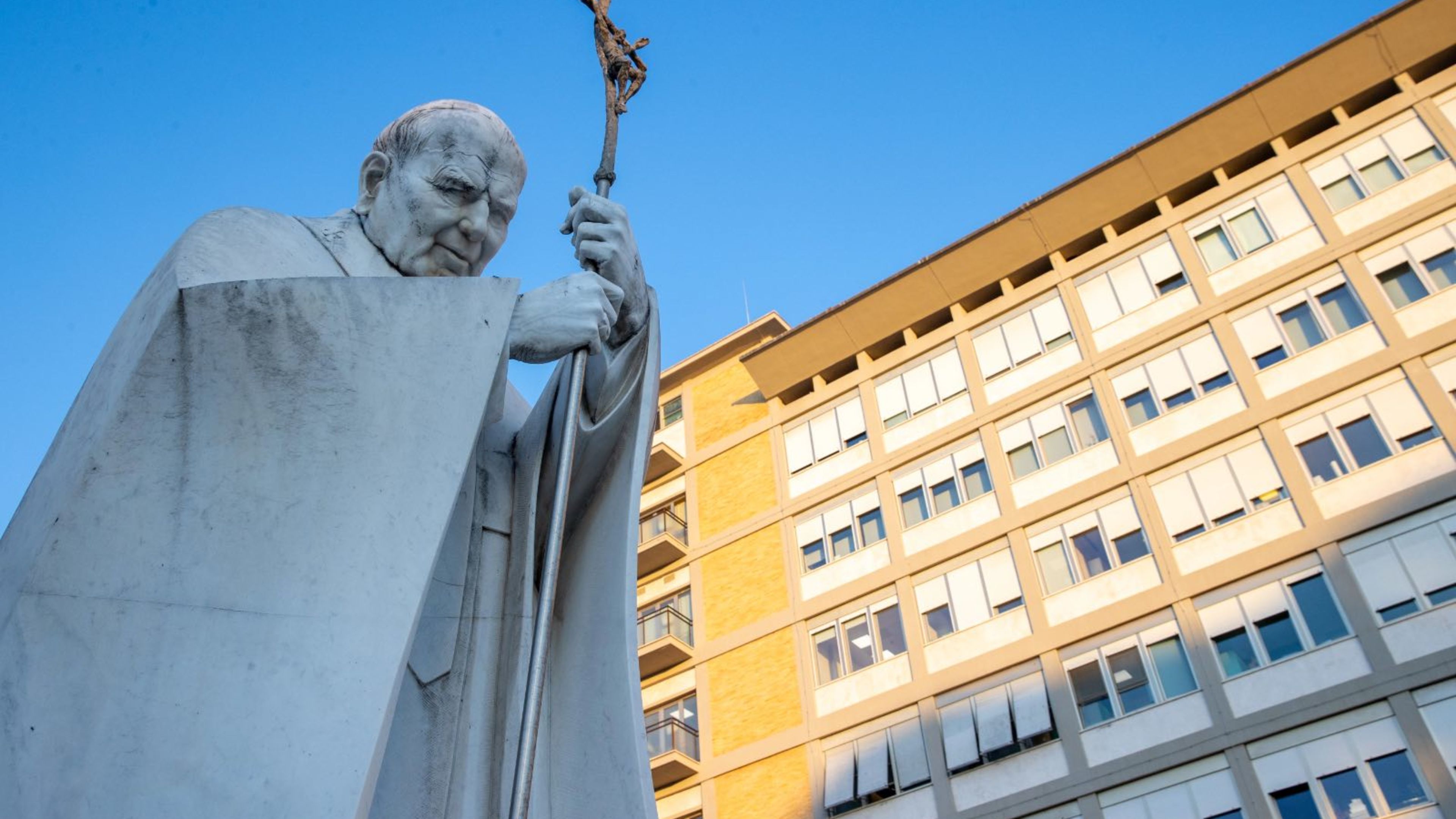 Gemelli Hospital in Rome, also known as the “hospital of the popes,” has hosted popes from St. John Paul II to Pope Leo XIV on its 10th floor during periods of hospitalization. | Credit: Daniel Ibanez/EWTN News
