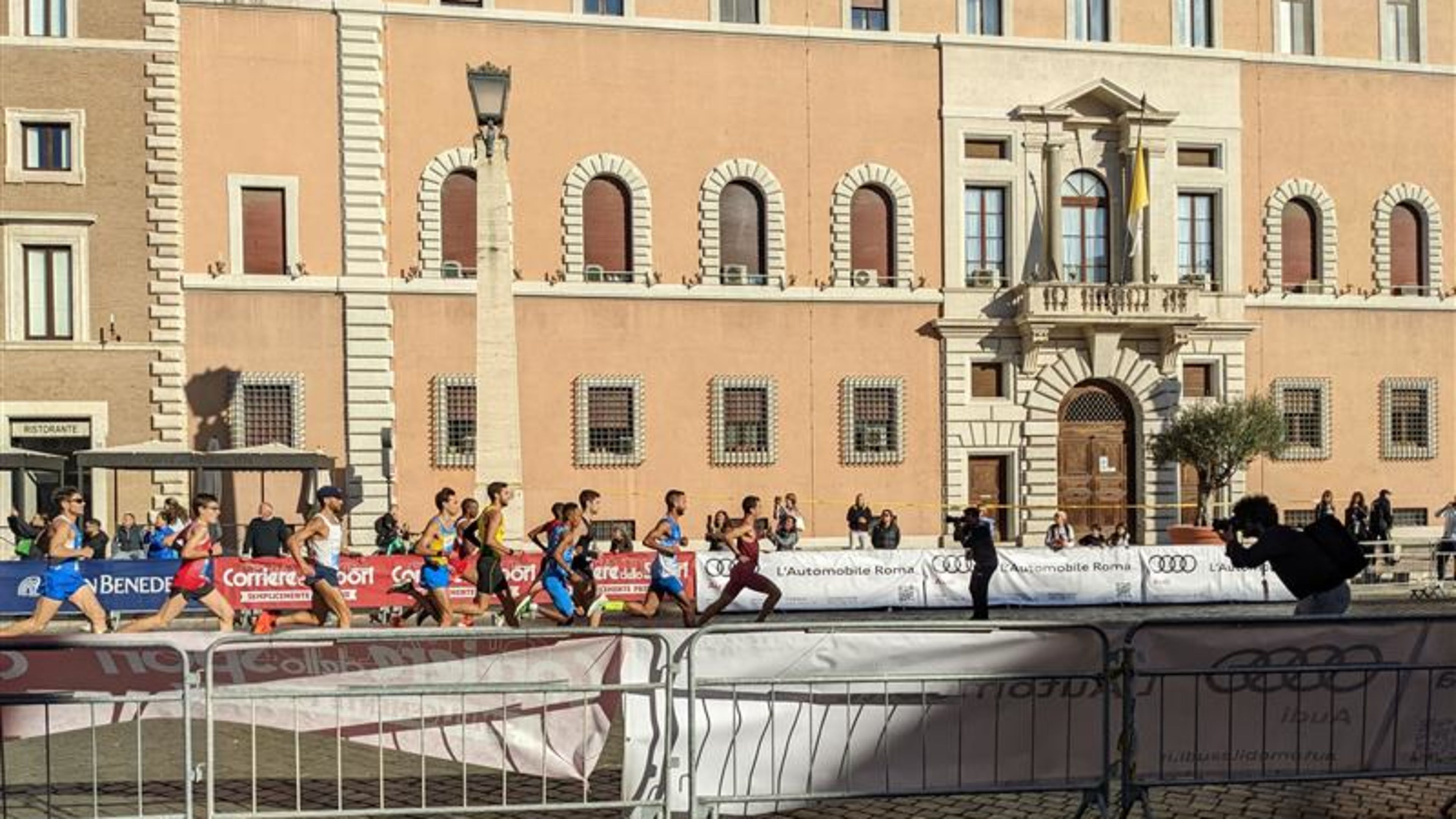Competitors run in the footsteps of the saints in Vatican’s annual 10K race
