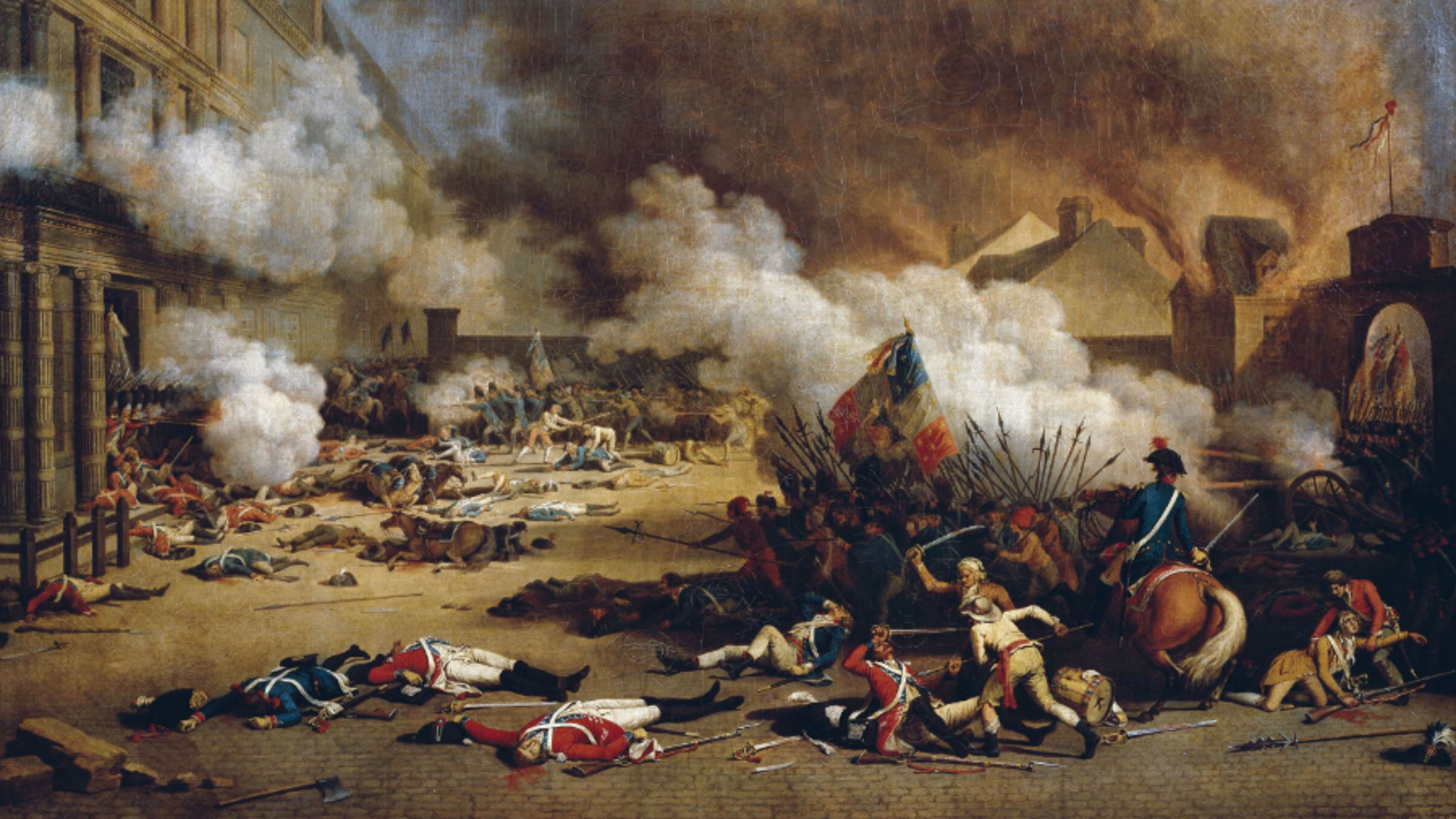 A martyr of the French revolution is almost a saint