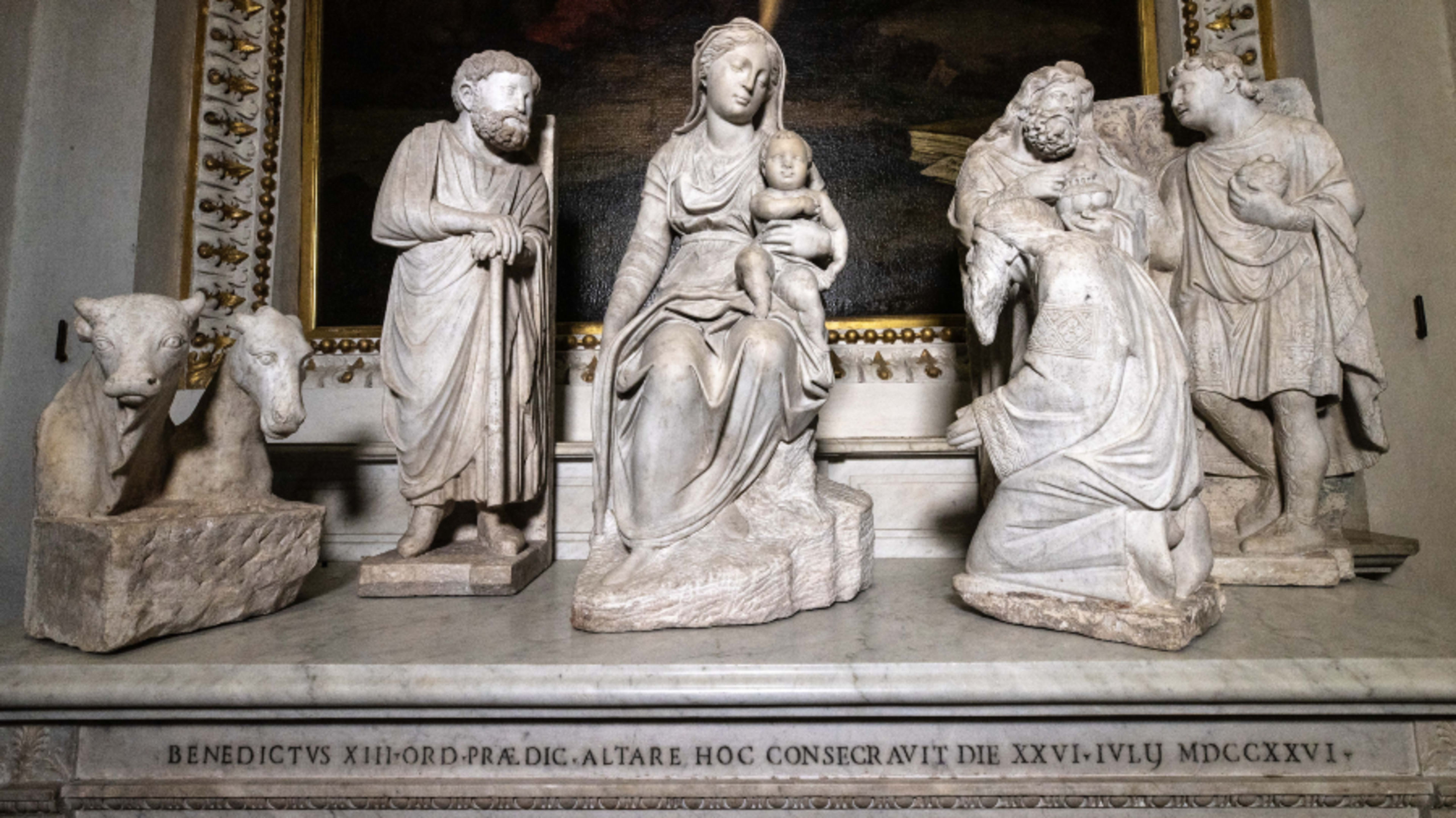 First known nativity scene figurines can now be seen in St. Mary Major ...