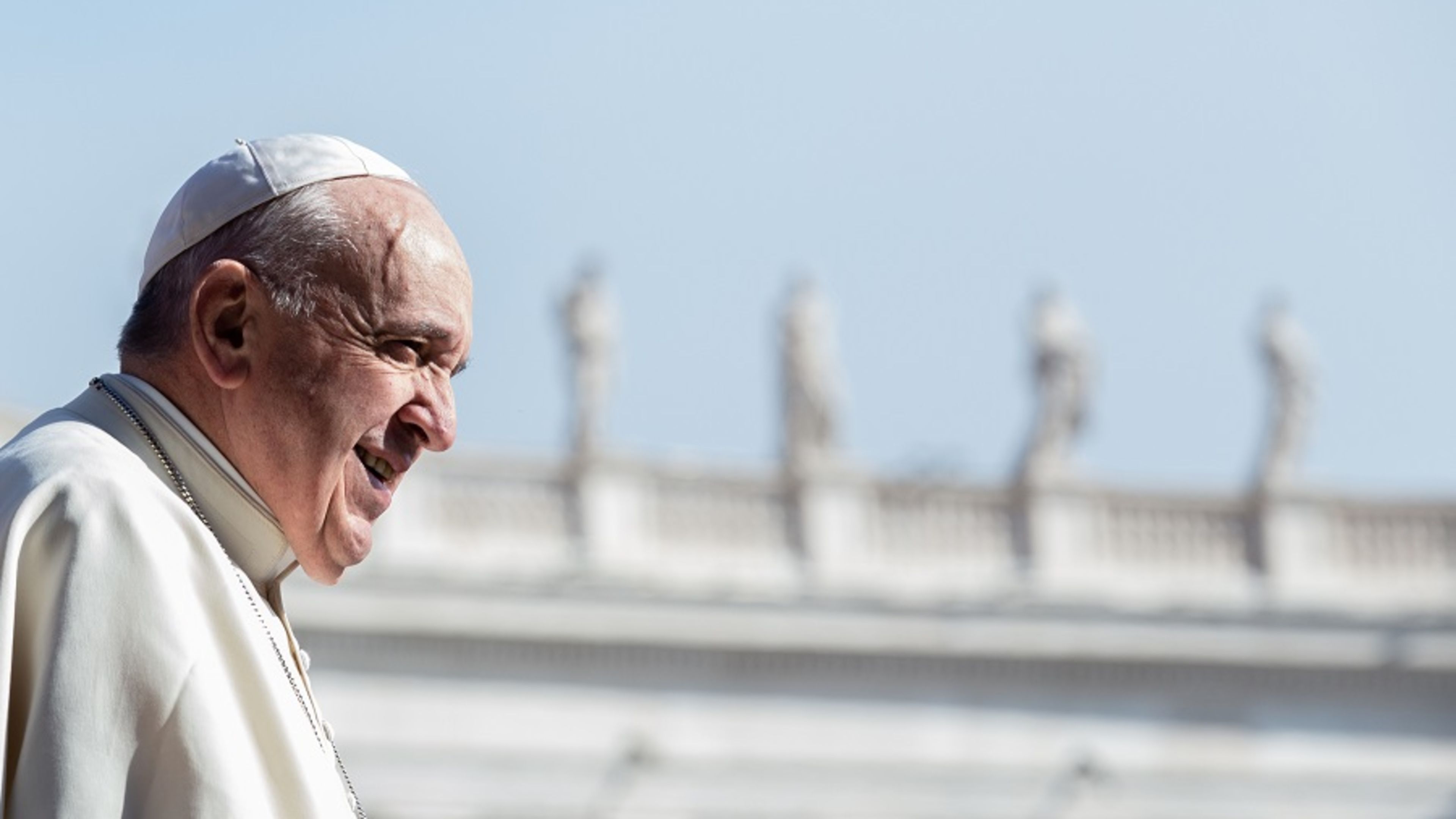 'I am close to the People of God': Pope startles host with call on live TV