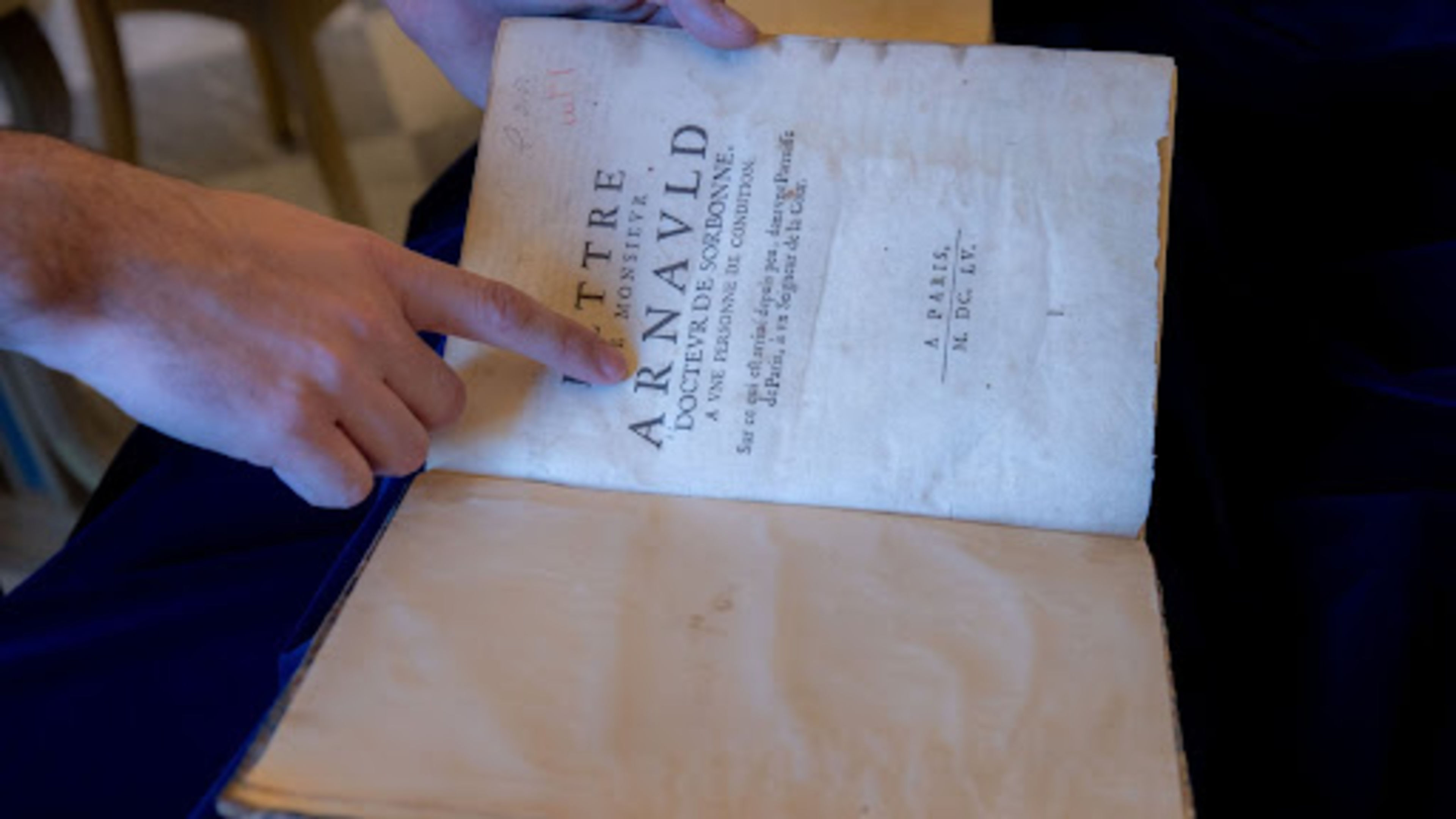 PHOTOS: Vatican Library showcases first-edition works by Blaise Pascal