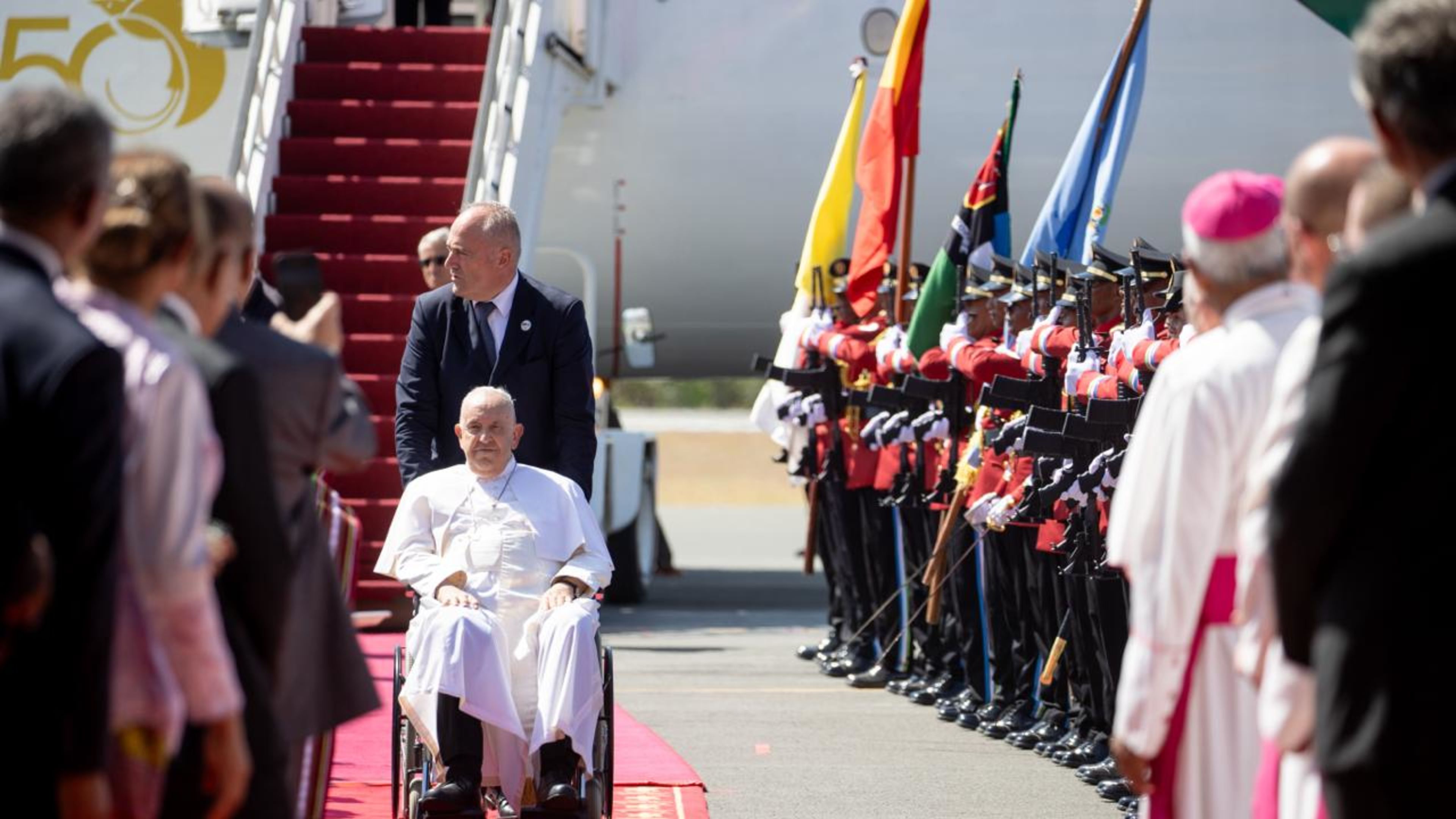 Pope Francis arrives in East Timor, Asia’s youngest and most Catholic ...