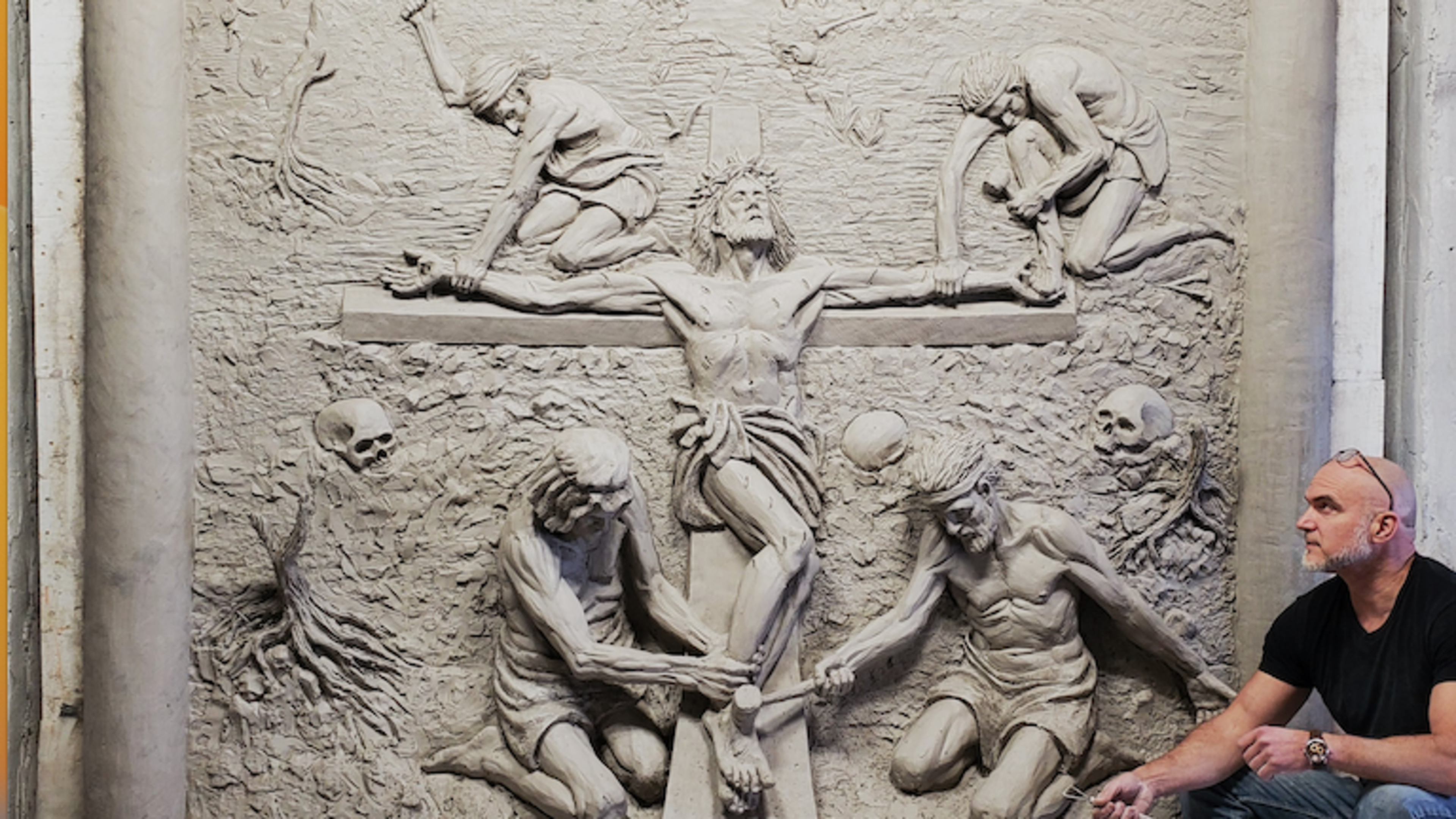 Catholic sculptor Timothy Schmalz readies monumental Stations of