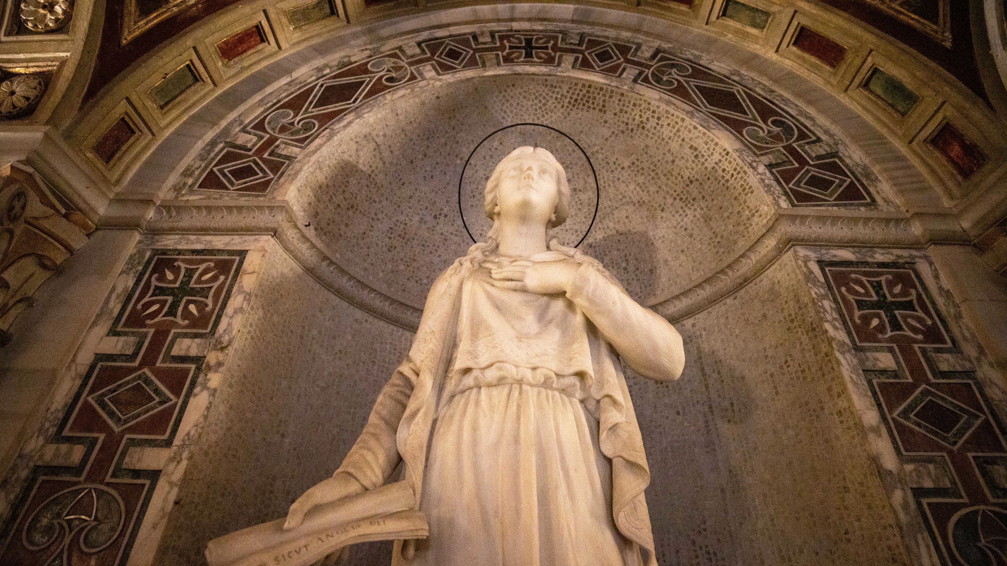 PHOTOS: St. Cecilia, martyr and patron saint of music, rests in Roman ...