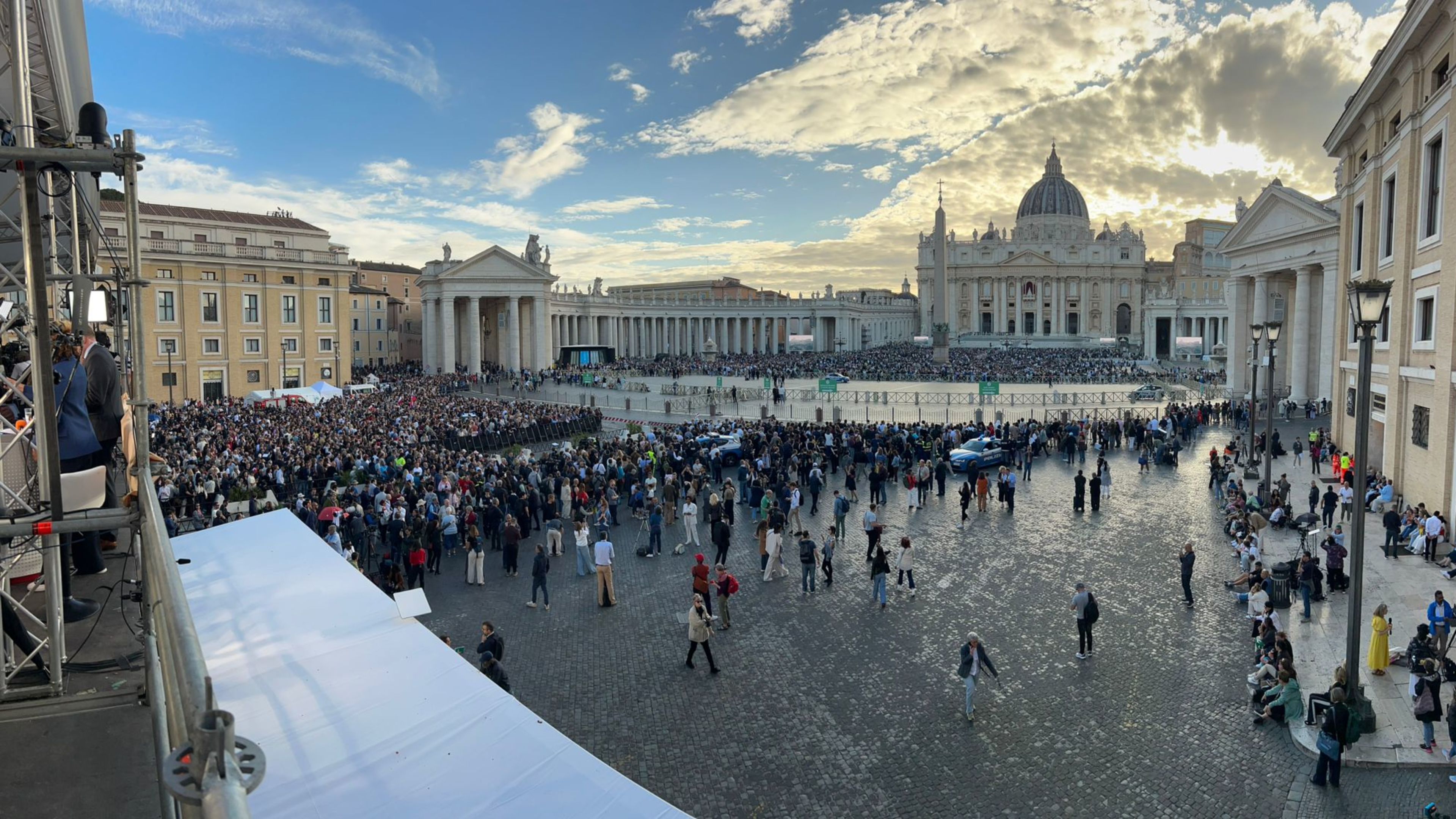 Indian and Pakistani cardinals seen leaving St. Peter’s Basilica ...