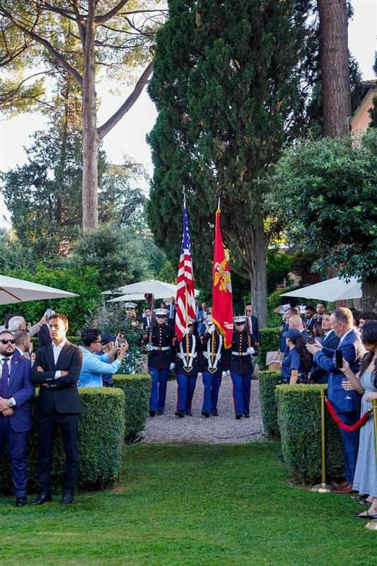 U.S. embassy in Rome honors first American-born pope as U.S.-Vatican ...
