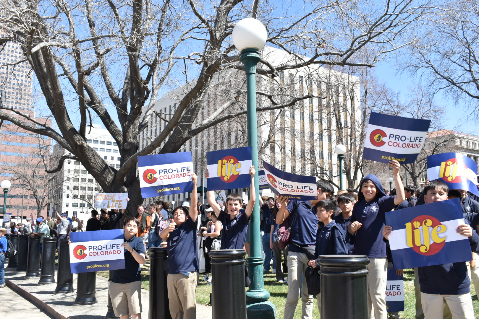 More than 3,500 gather for Colorado March for Life