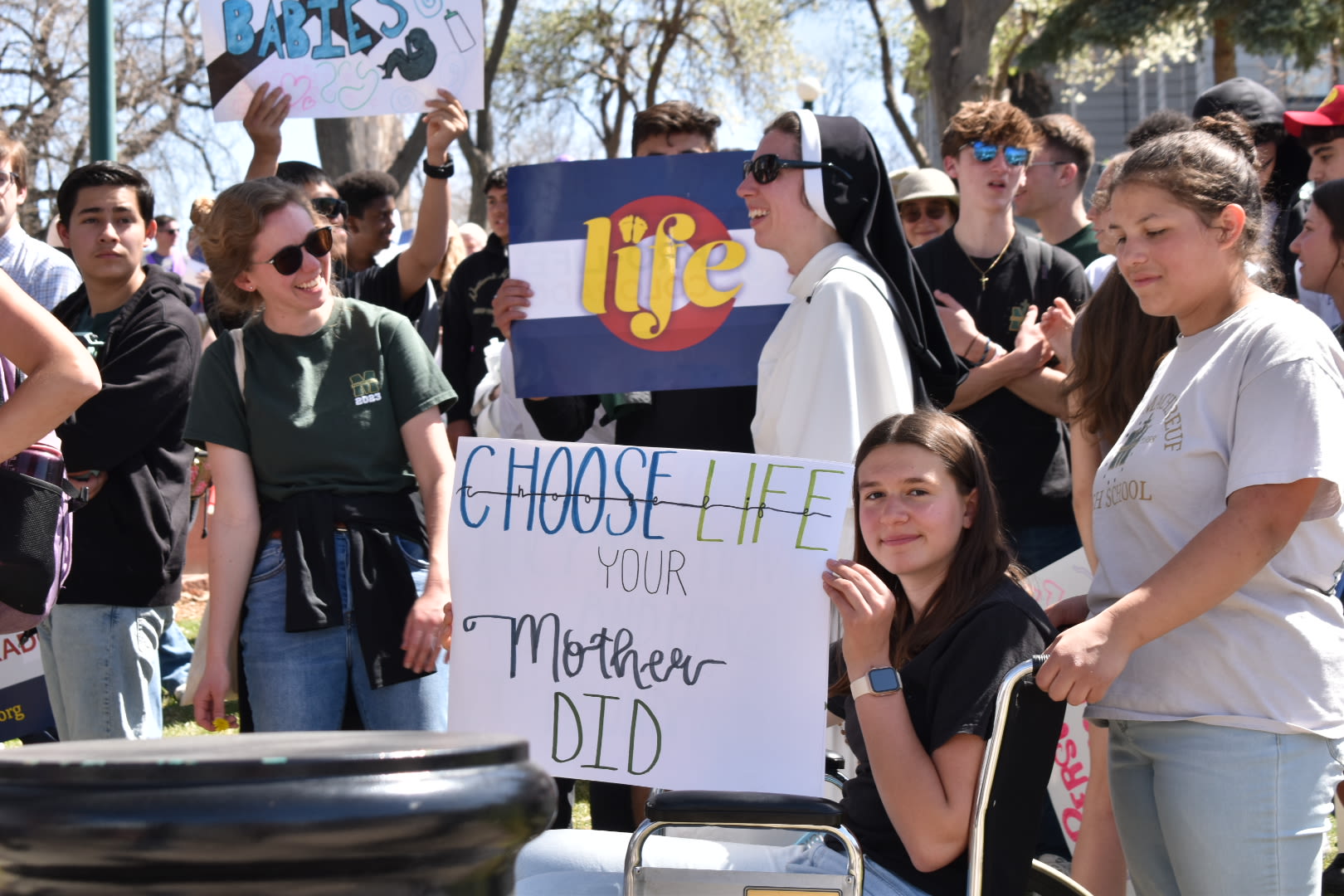 More than 3,500 gather for Colorado March for Life