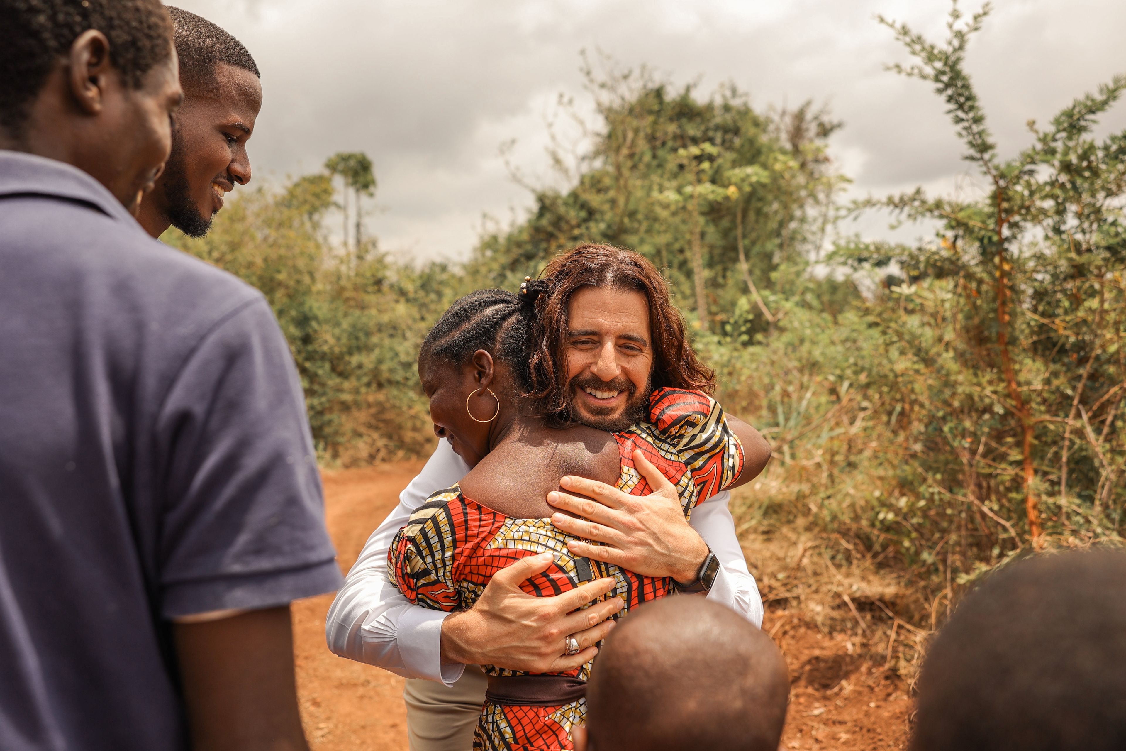 ‘So powerful’: Jonathan Roumie on sponsoring African children through ...