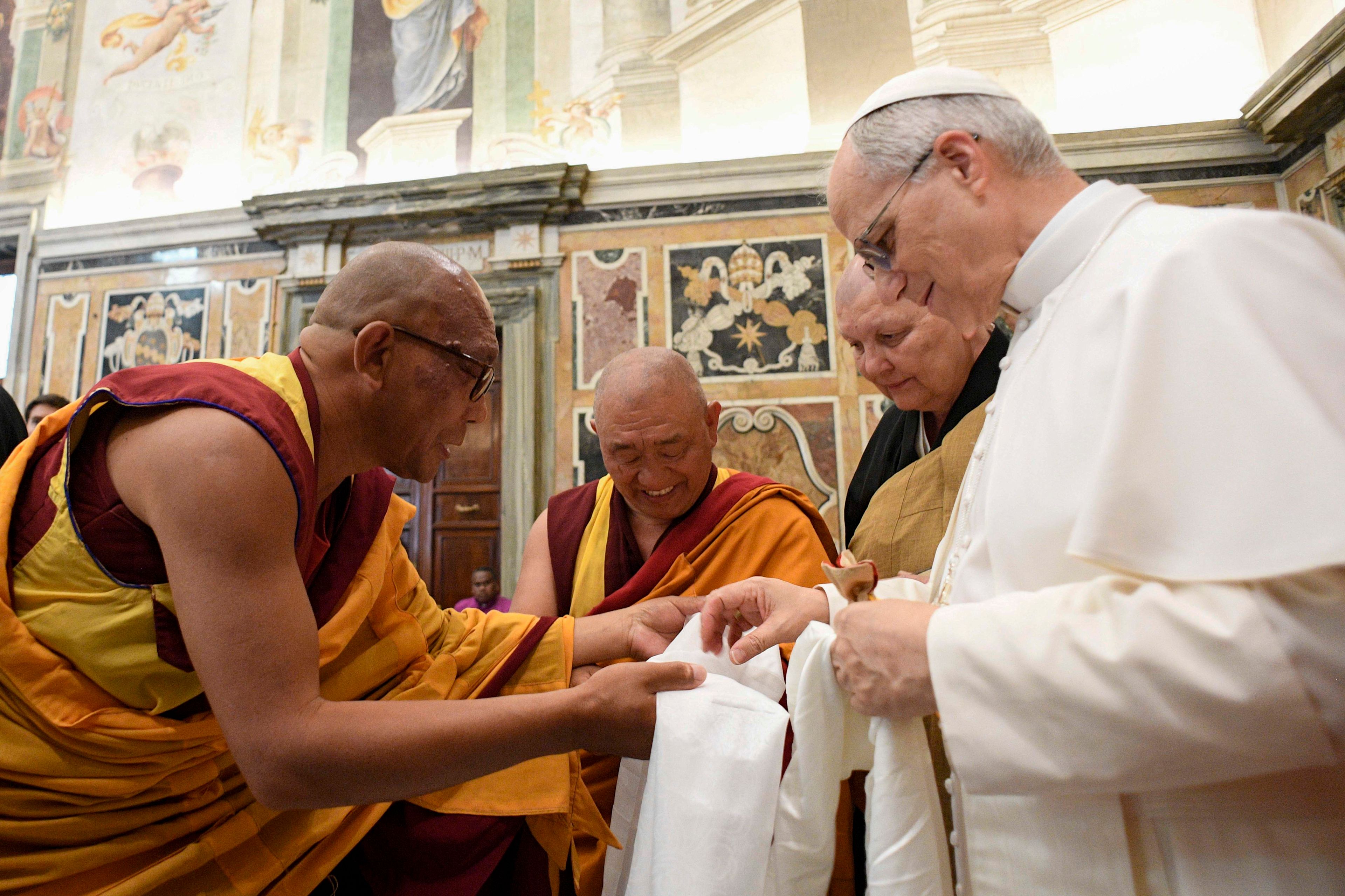 Pope Leo XIV meets with faith leaders at the Vatican, calls for ...
