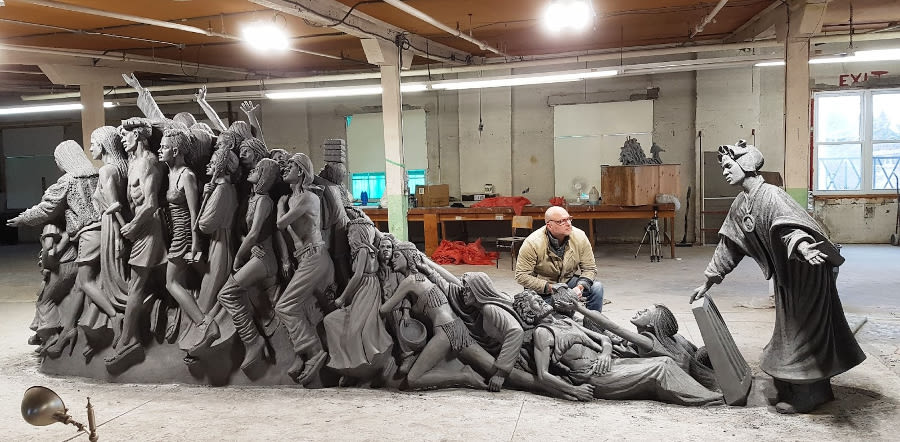 St. Josephine Bakhita sculpture shines light on reality of human