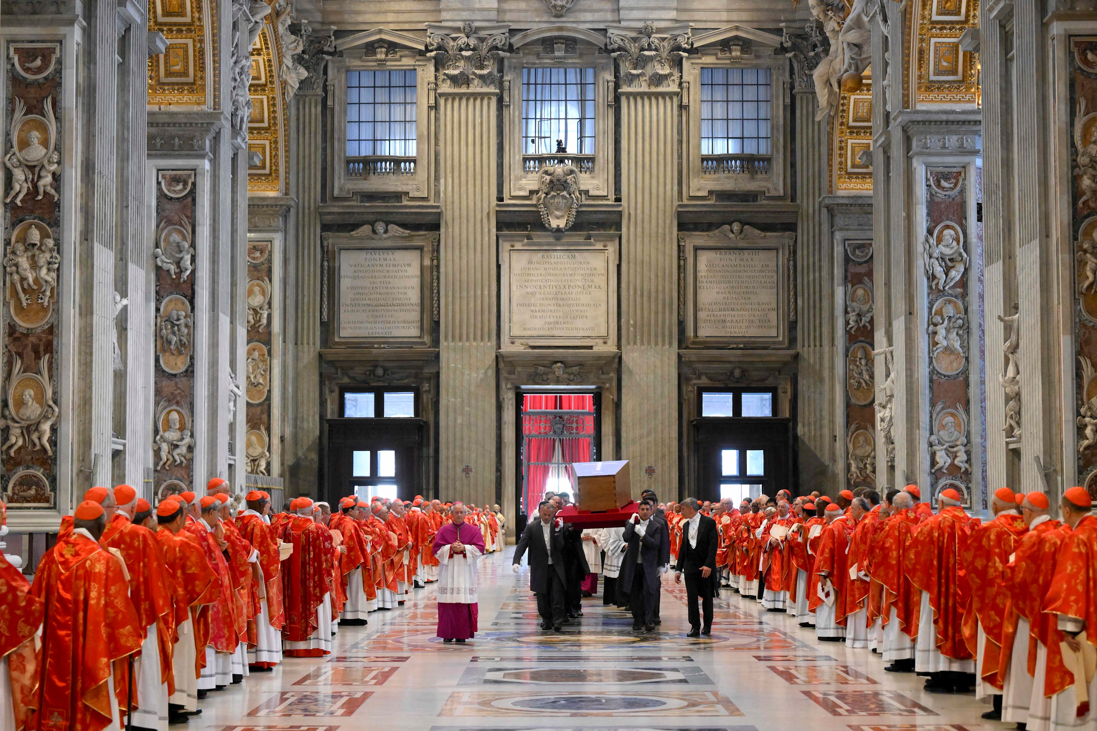 PHOTOS: Pope Francis is laid to rest in Rome