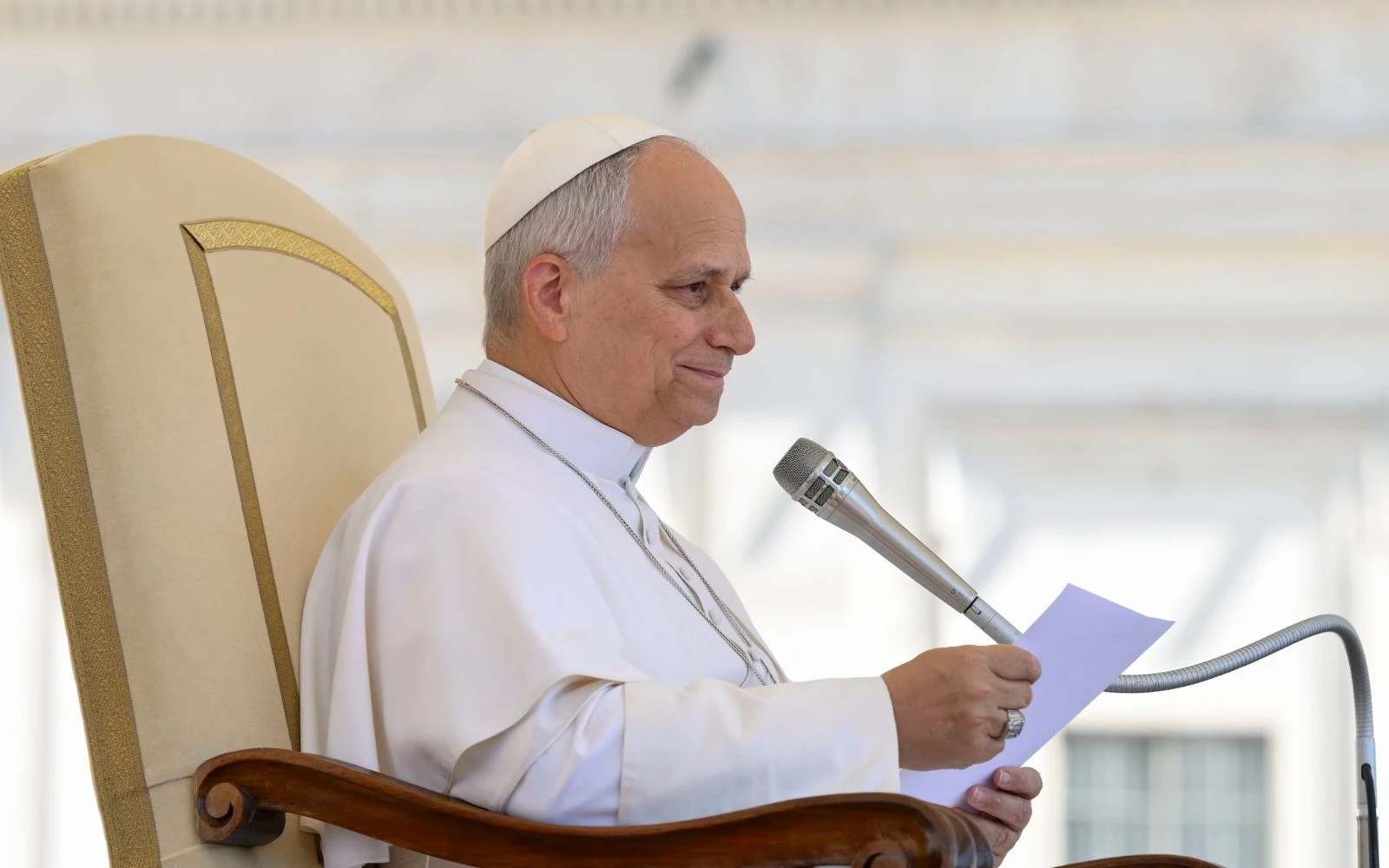 El Papa León XIV insta a los jóvenes a buscar la “verdadera paz” y la ...