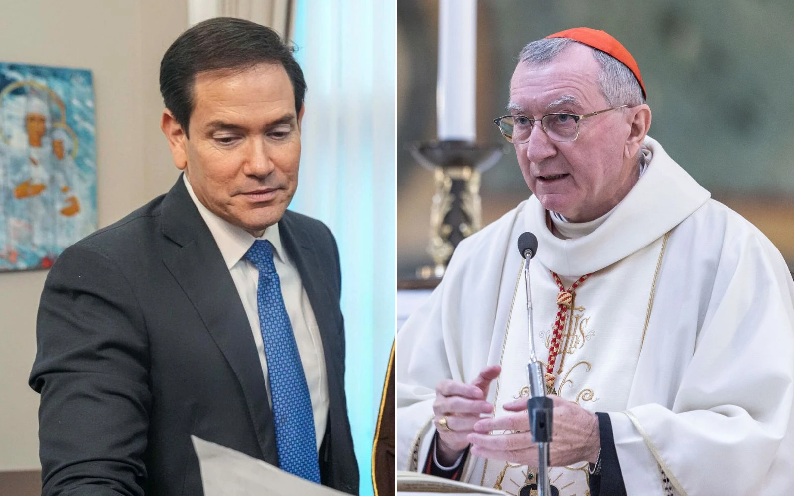 Marco Rubio y el Cardenal Parolin conversan sobre la situación en ...