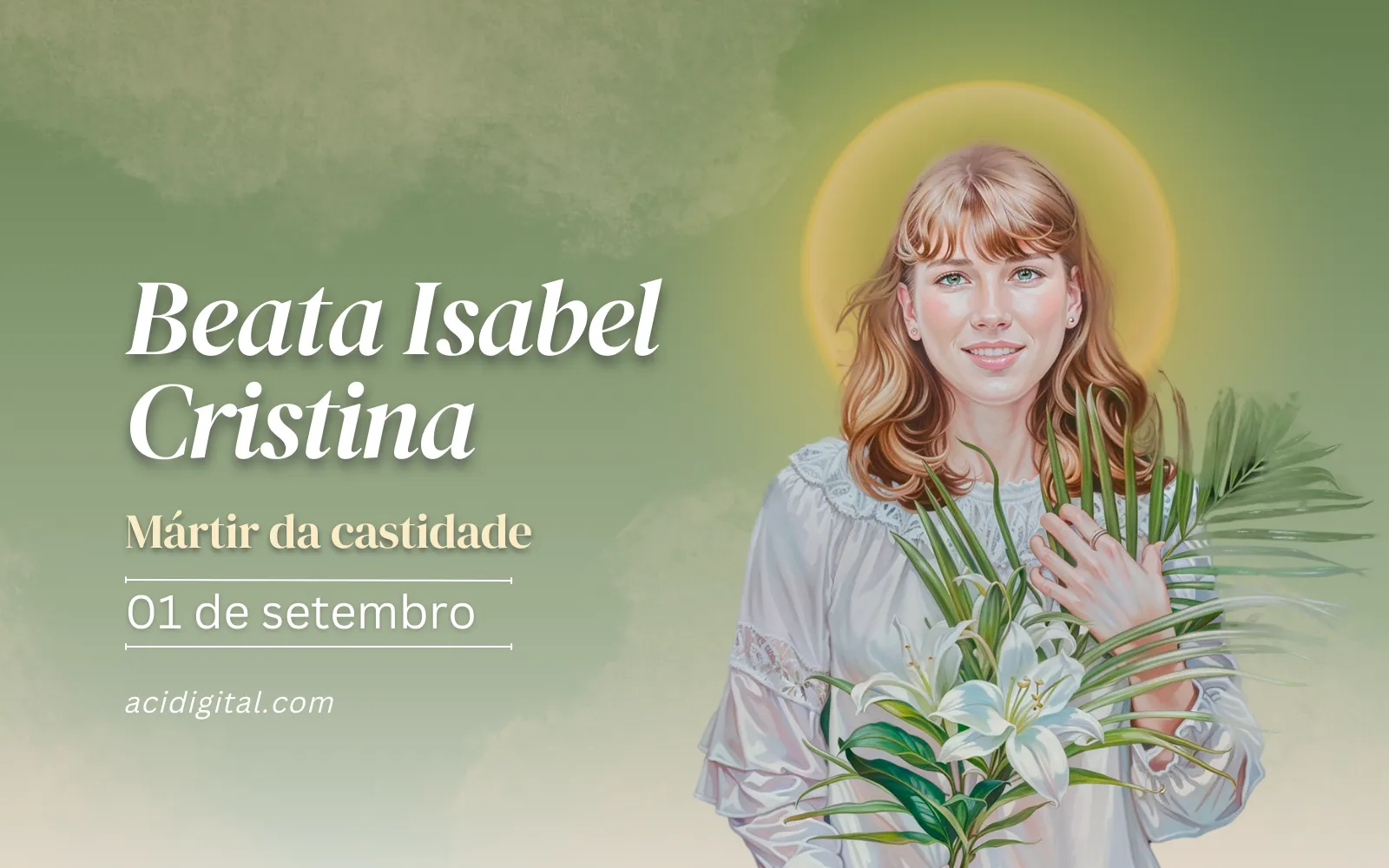 Hoje é celebrada a beata Isabel Cristina Mrad Campos, mártir da castidade
