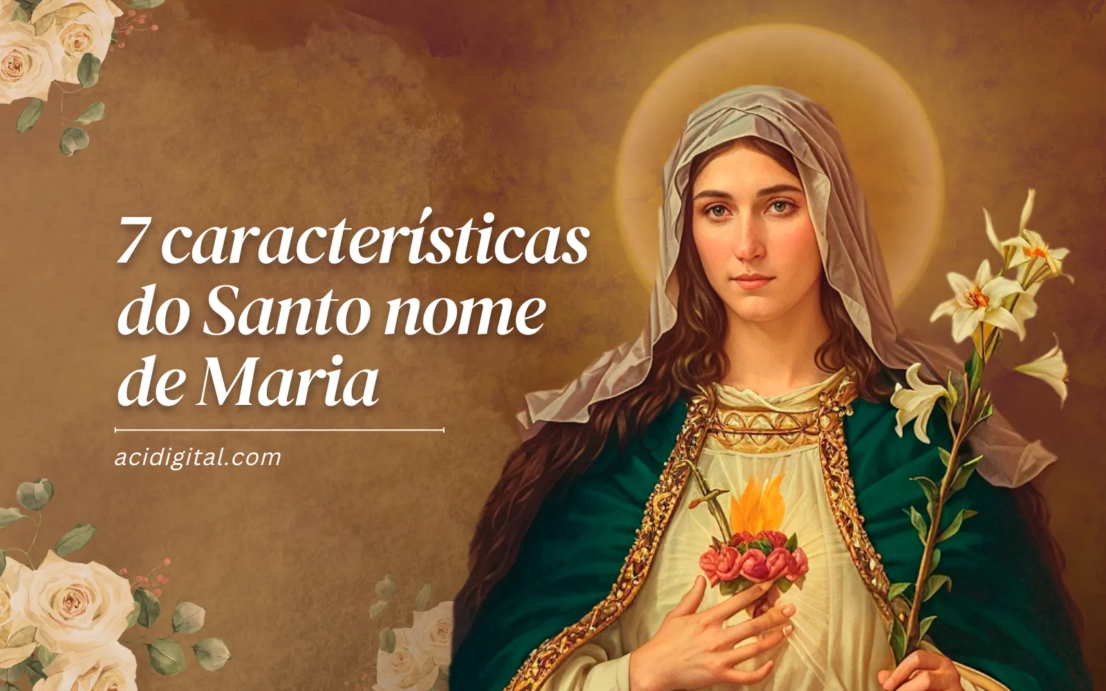 Características do Santíssimo Nome de Maria explicadas pelos santos