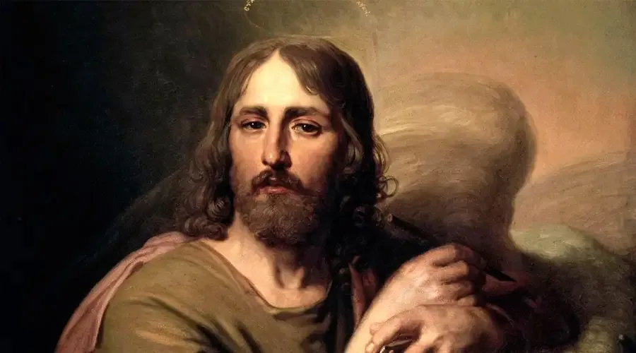 Retrato de são Lucas na catedral de São Petersburgo | Obra de Vladimir Borovikovsky ?? 