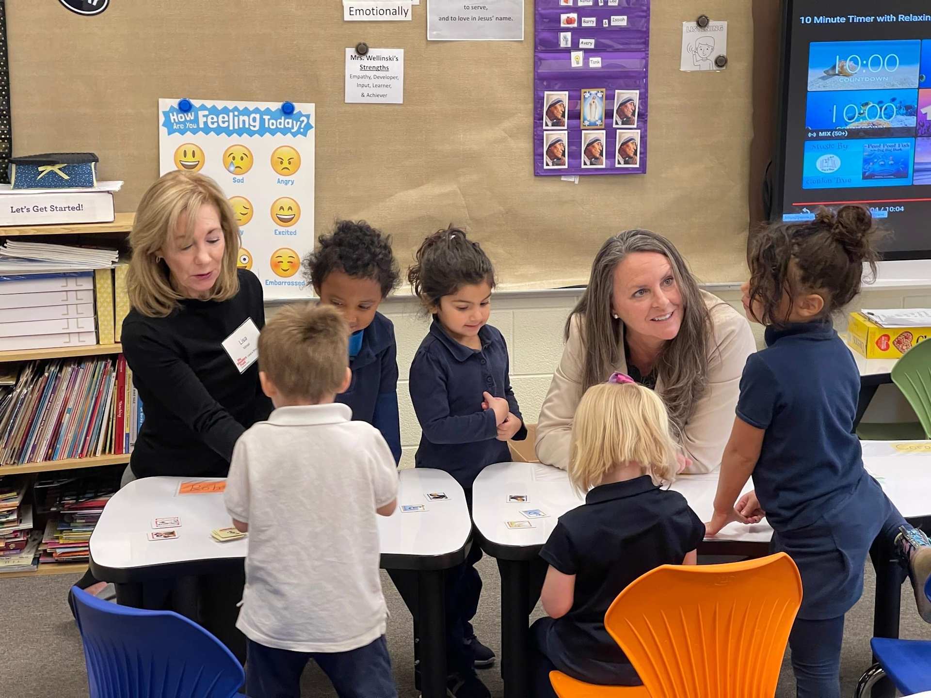 Students and teachers from the Diocese of Gary Catholic Schools. Credit: Big Shoulders Fund