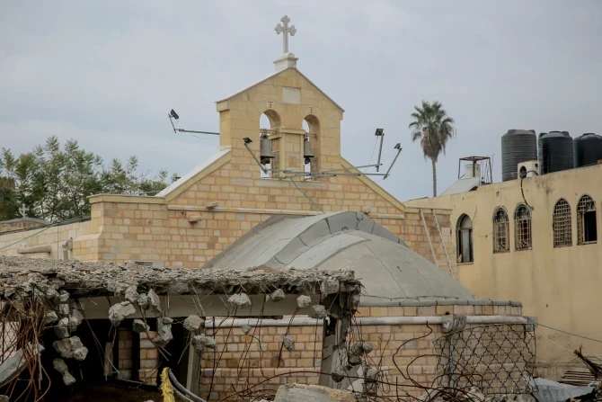 St. Porphyrius Orthodox Church in Gaza City on Jan. 5, 2024. Credit: The Holy Orthodox Order of St. George the Great Martyr