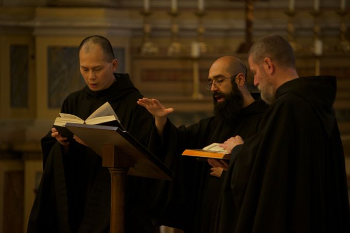 The Monks of Norcia. | Credit: Christopher McLallen, courtesy of Benedicta, de Montfort Music