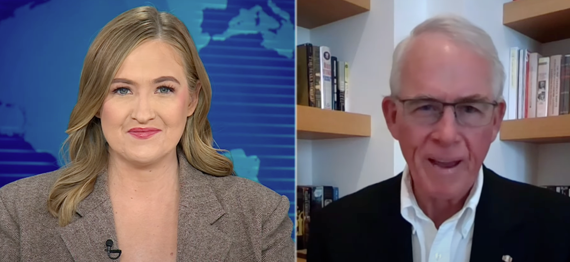 Former United States Ambassador to the Holy See Francis Rooney speaks to “EWTN News Nightly” anchor Catherine Hadro on Monday, May 12, 2025. | Credit: “EWTN News Nightly”/Screenshot