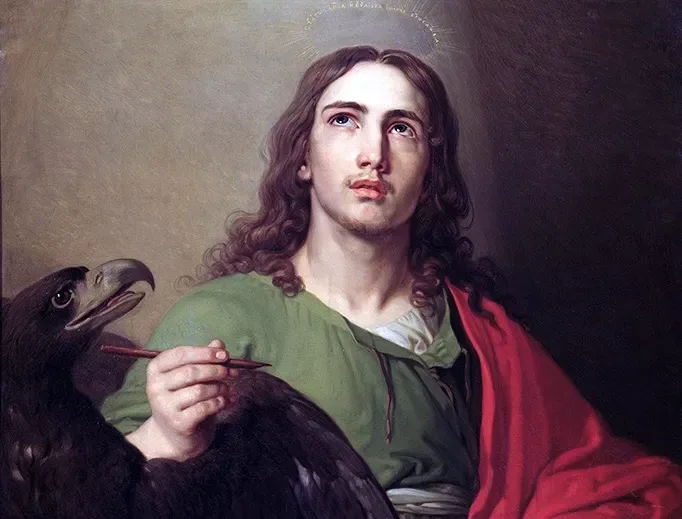 Vladimir Borovikovsky (1757–1825), “St. John the Evangelist,” ca. 1804-1809. | Credit: Public domain