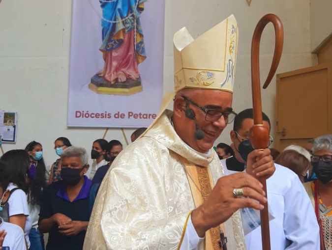 Bishop Juan Carlos Bravo Salazar of Petare, Venezuela Credit: Catedral de Petare, CC BY-SA 4.0, via Wikimedia Commons