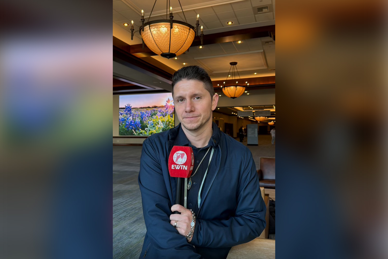 Gabriel Castillo, popular Catholic lay evangelist and social media influencer, speaks with EWTN News at the SEEK 2026 conference in Fort Worth, Texas, on Saturday, Jan. 3, 2026. | Credit: Victoria Arruda/EWTN