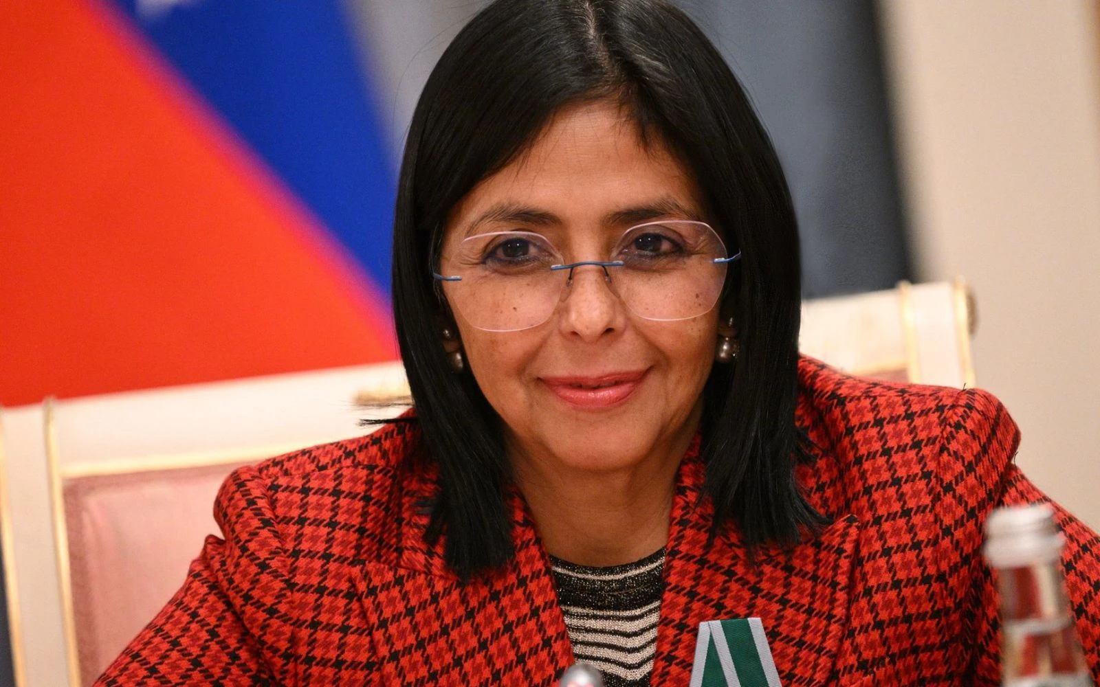 Delcy Rodríguez. Credit: Government.ru / Wikimedia Commons (CC BY 4.0) 