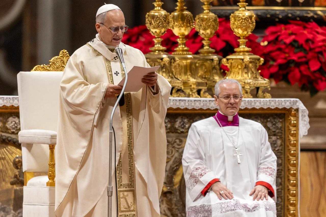 Pope Leo XIV celebrates Mass in St. Peter’s Basilica at the Vatican on Jan. 6, 2026. | Credit: Daniel Ibáñez/EWTN News?w=200&h=150