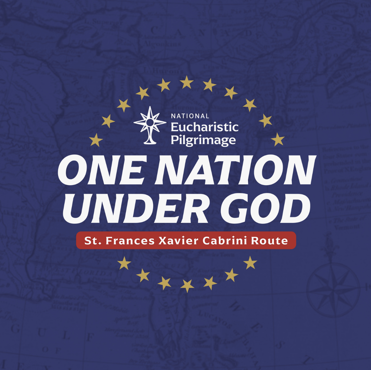 The 2026 National Eucharistic Pilgrimage theme. | Credit: Courtesy of National Eucharistic Congress