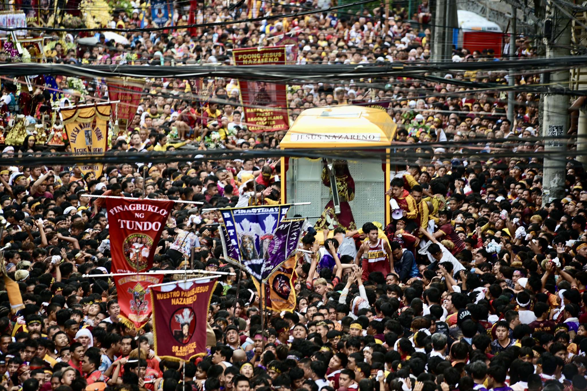 Manila’s feast of the Black Nazarene draws 9.6 million devotees