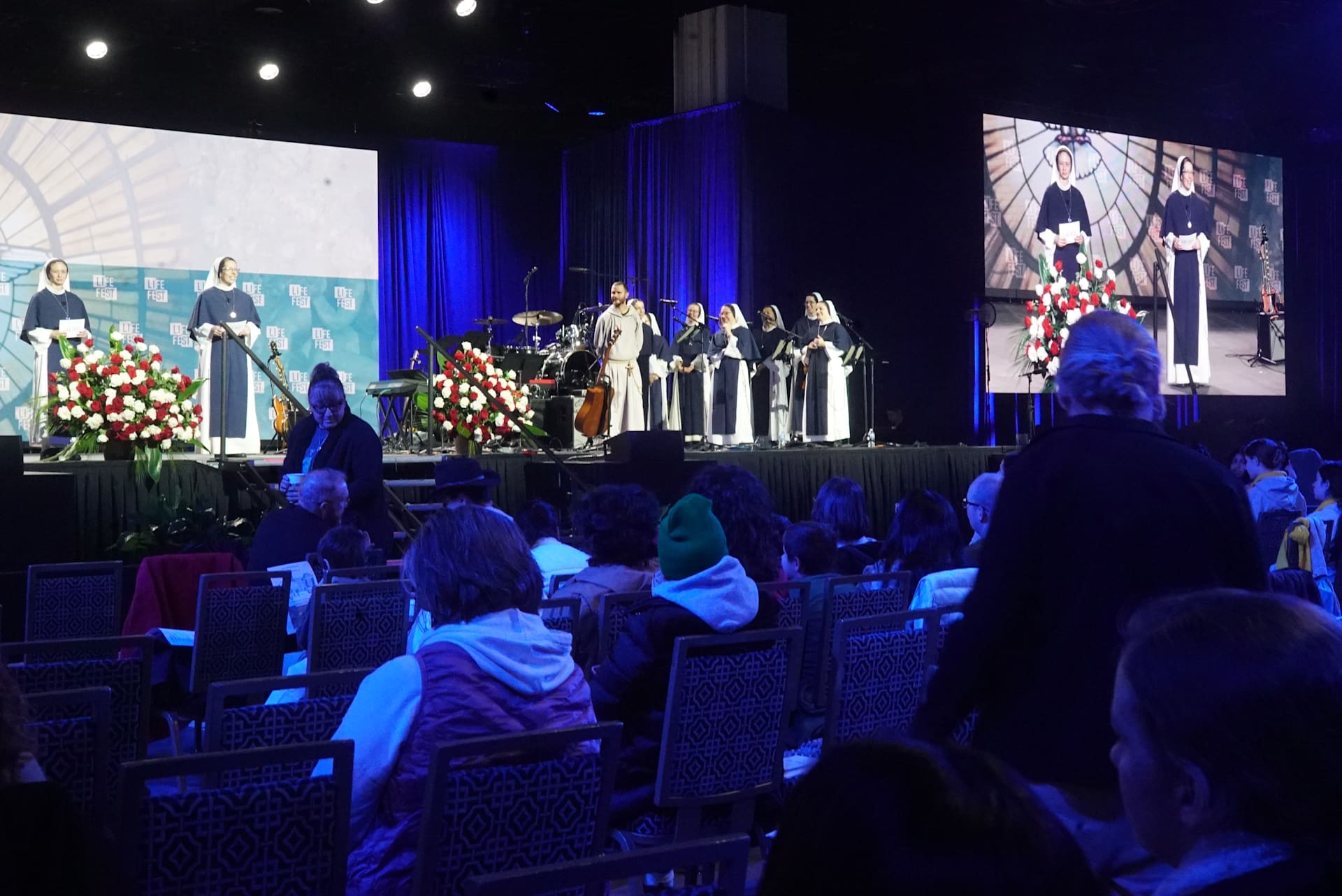 Sisters of Life and All the Living Band perform at Life Fest on Jan. 23, 2026, at the Gaylord National Resort and Convention Center in Oxon Hill, Maryland. | Credit: Madalaine Elhabbal/EWTN News Engli...