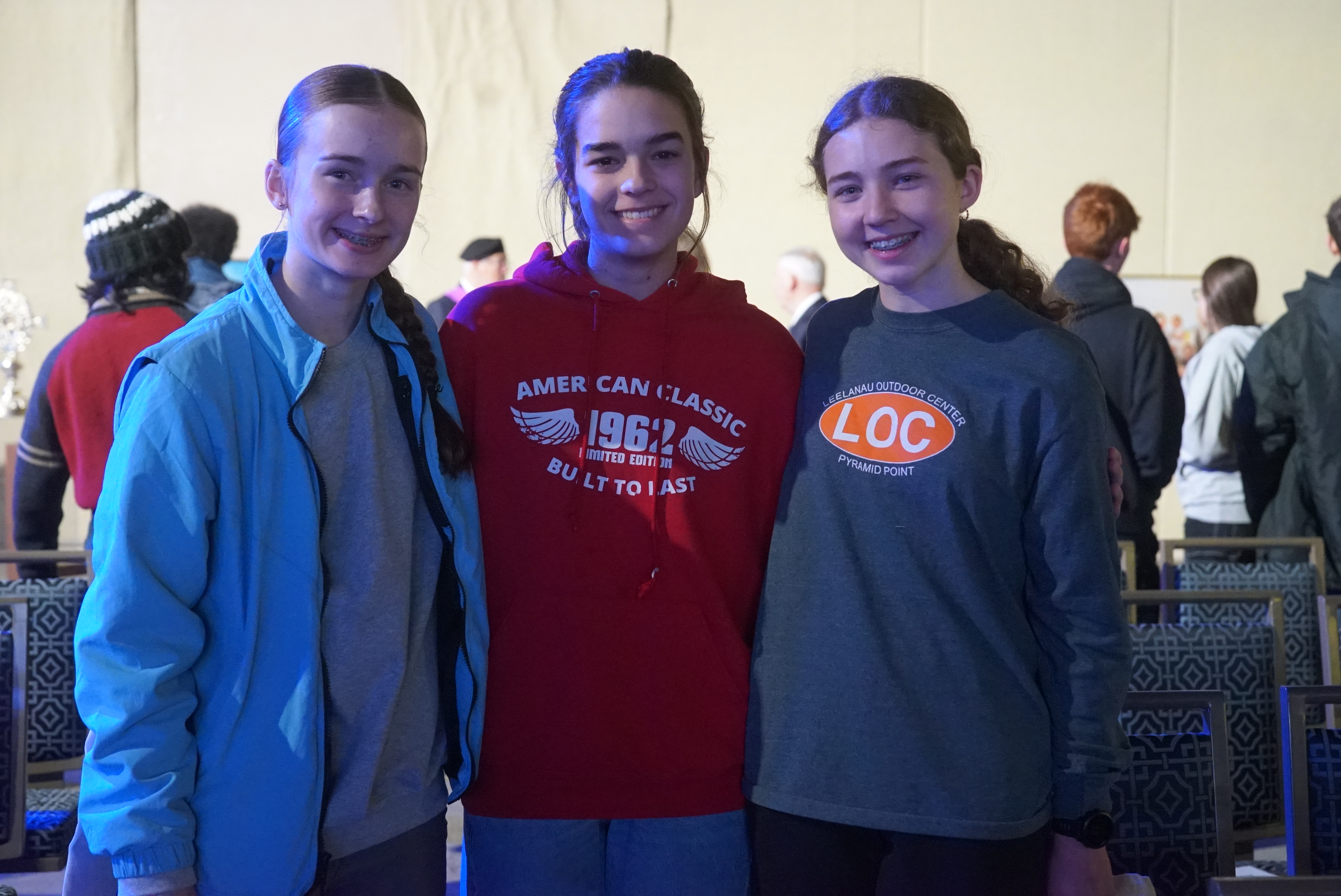 Lansing Catholic High School students participate in Life Fest on Jan. 23, 2026, at the Gaylord National Resort and Convention Center in Oxon Hill, Maryland.| Credit: Madalaine Elhabbal/EWTN News English