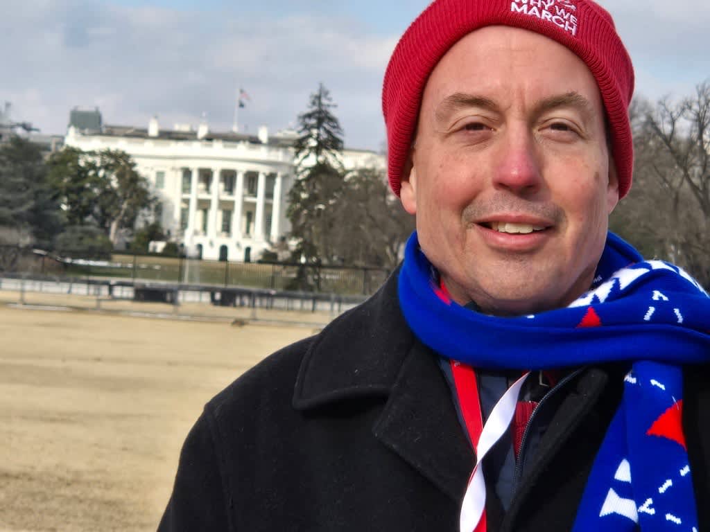 Alex Schadenberg, executive director of the Euthanasia Prevention Coalition, attends the March for Life on Jan. 23, 2026. | Credit: Photo courtesy of Alex Schadenberg

