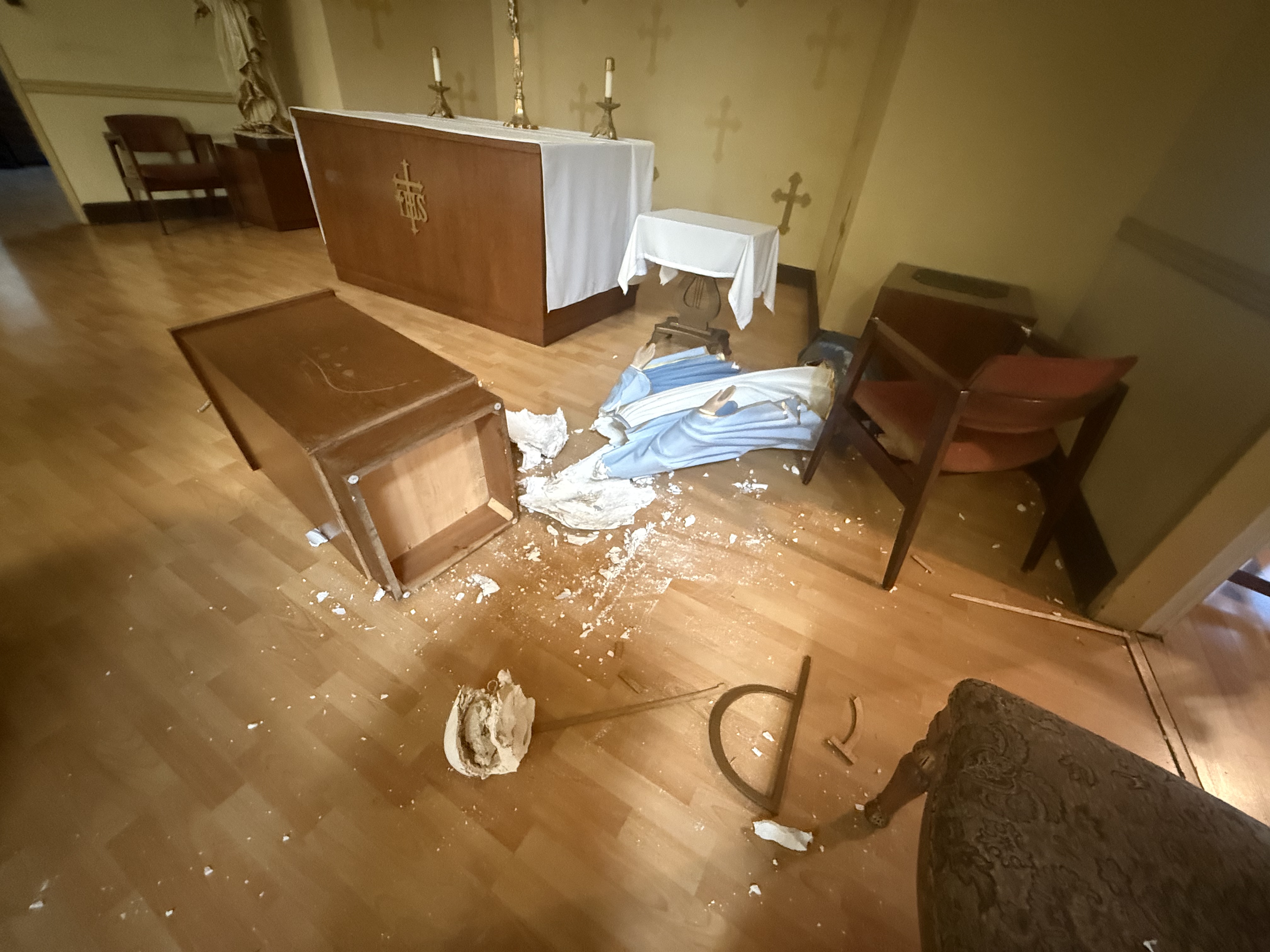 Department of Justice investigates vandalism at California Catholic school