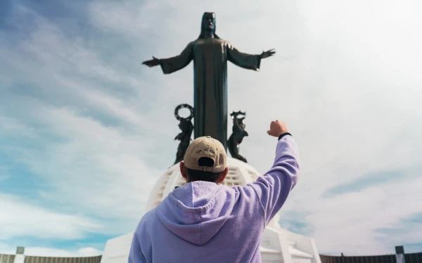 Pilgrimage to the monument of Christ the King on Cubilete Hill, 2026. | Credit: Witness and Hope