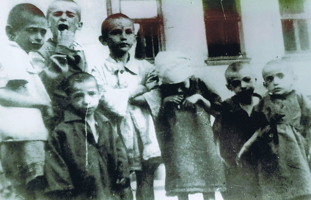 Children from Polish orphanages, USSR, 1941-1942. | Credit: Photo from the collection of Wiesław Stypuła