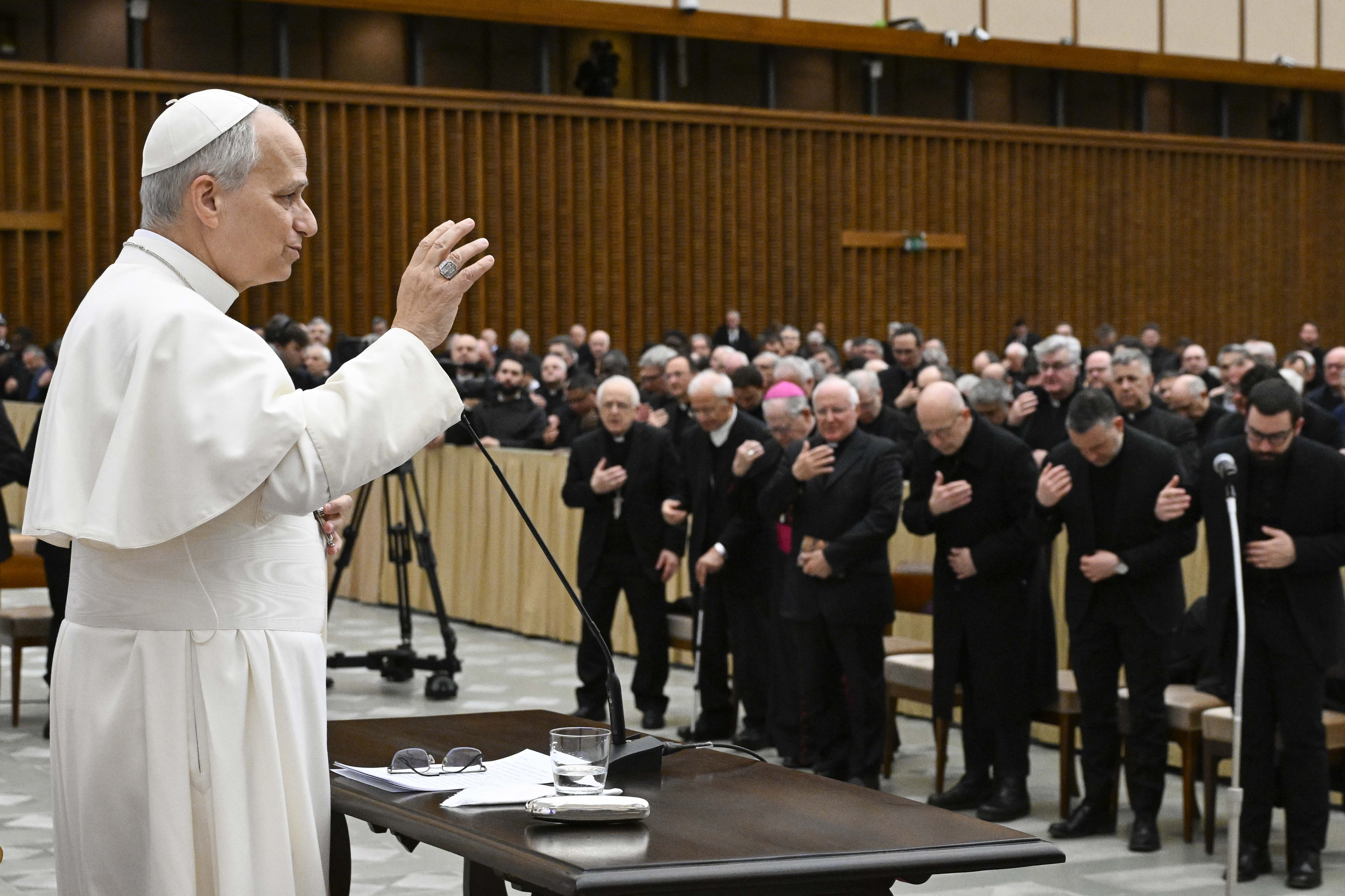 Pope tells priests to use their brains, not AI, to write homilies