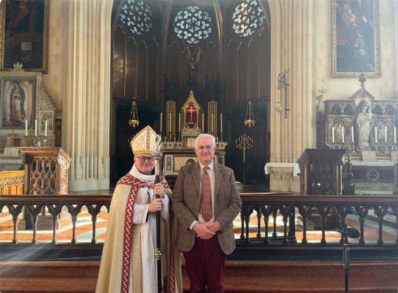 Former Anglican seminary head received into the Catholic Church