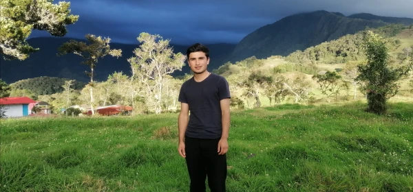 Erlin P&eacute;rez V&aacute;squez in Alfombrilla. | Credit: Photo courtesy of Father Erlin P&eacute;rez